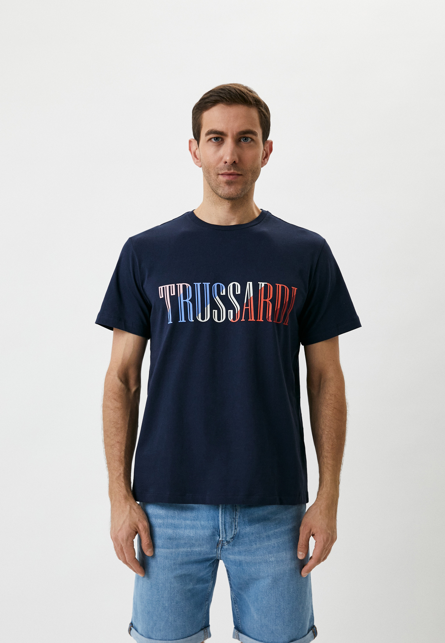 Мужская футболка Trussardi (Труссарди) 52T00618-1T005381: изображение 1