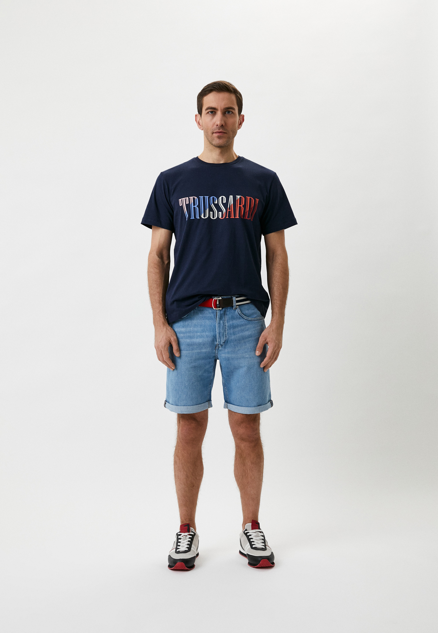 Мужская футболка Trussardi (Труссарди) 52T00618-1T005381: изображение 2