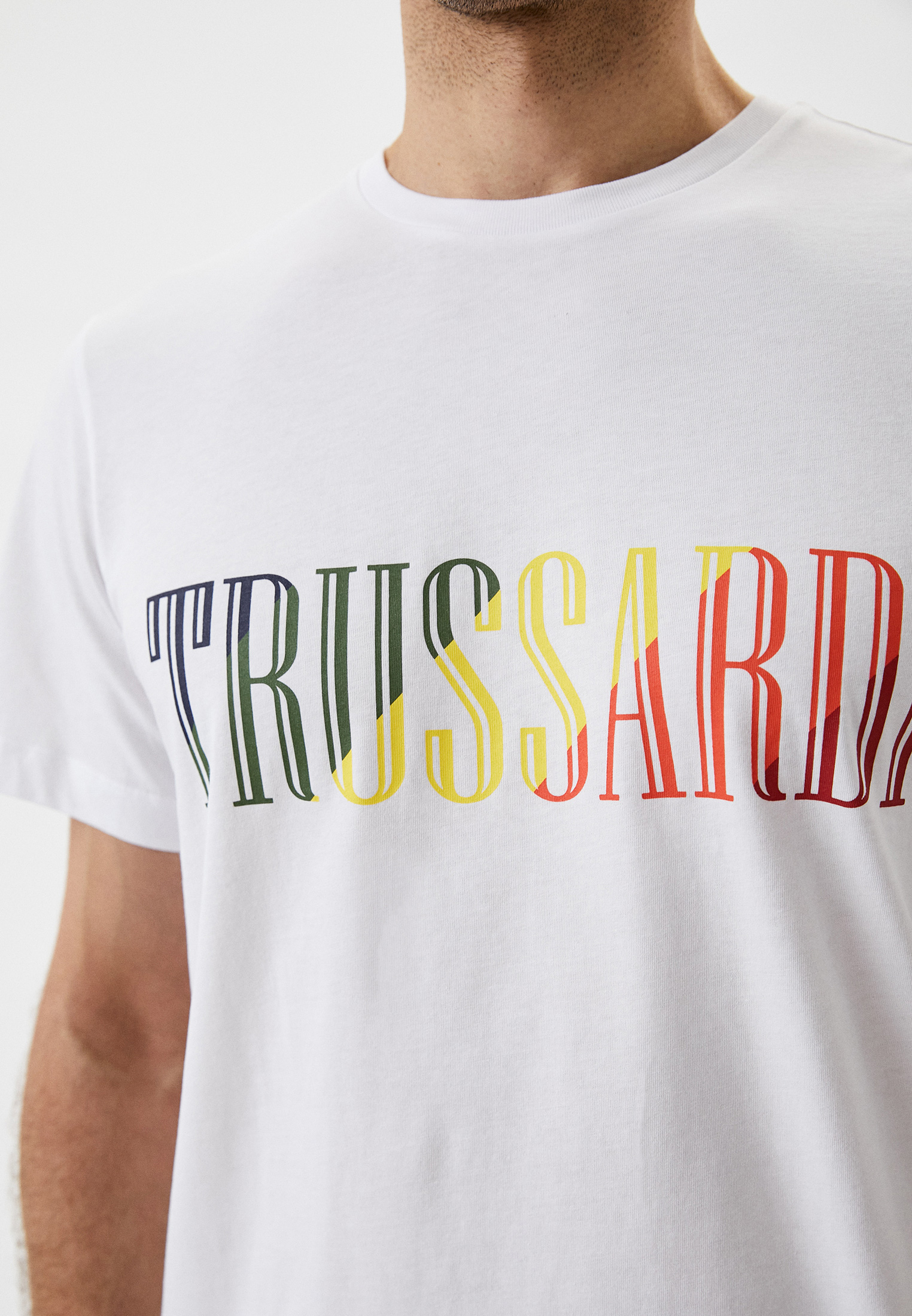 Мужская футболка Trussardi (Труссарди) 52T00618-1T005381: изображение 4