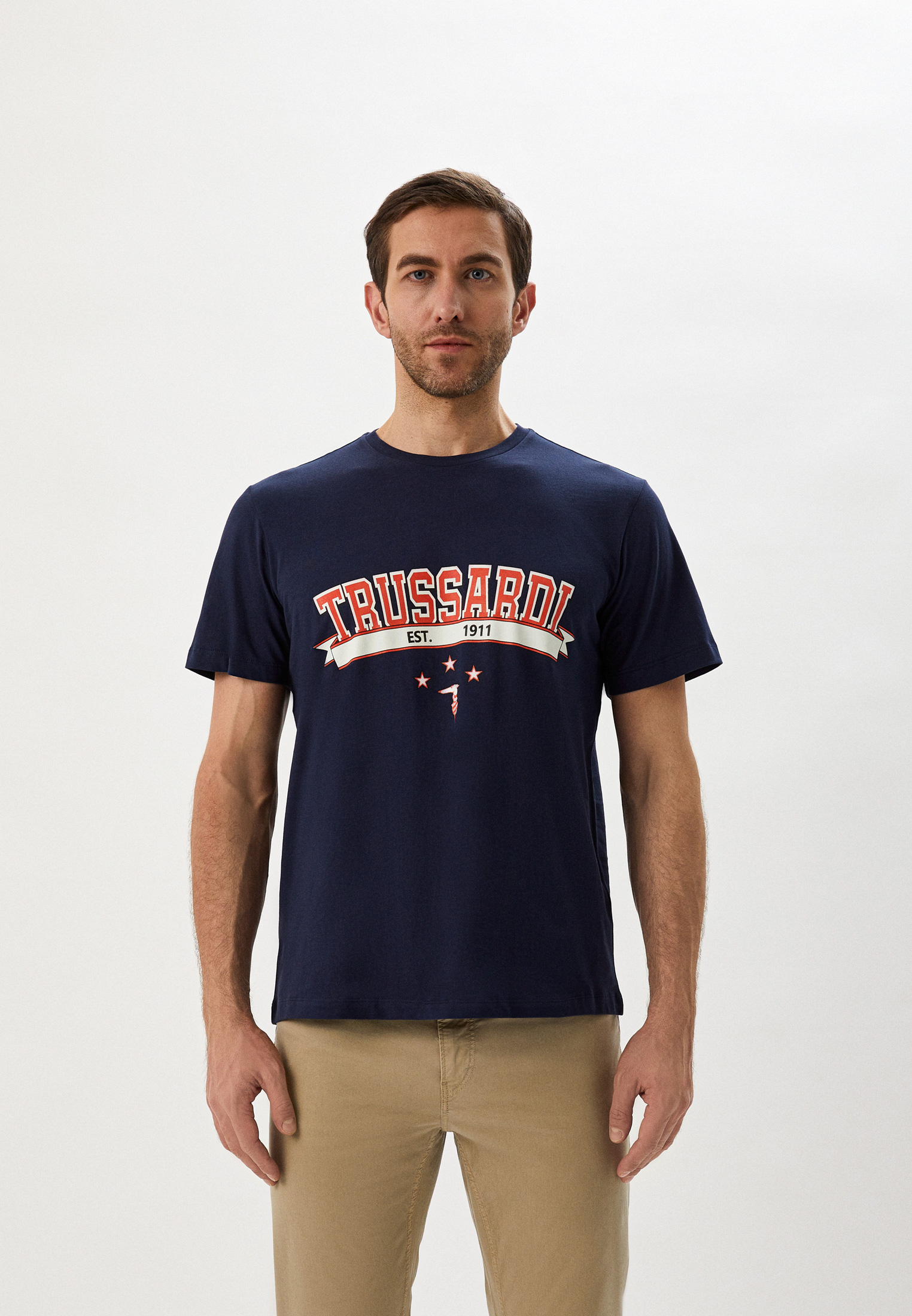 Мужская футболка Trussardi (Труссарди) 52T00619-1T005381: изображение 1