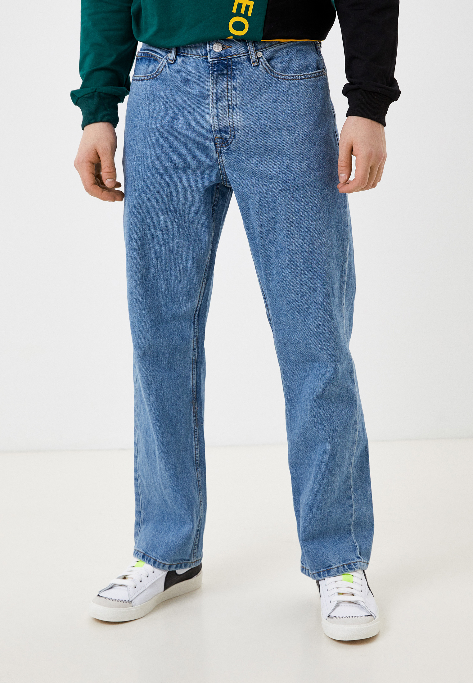 Мужские прямые джинсы Topman (Топмэн) 109869807