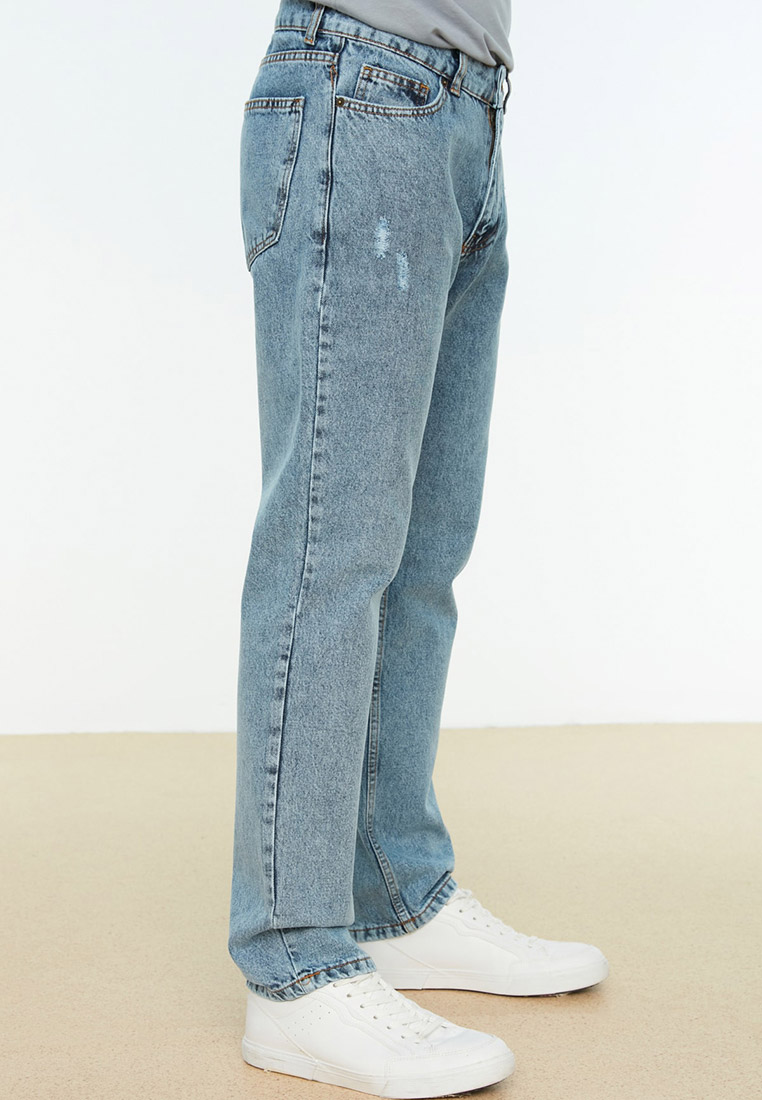 Мужские прямые джинсы Trendyol TMNSS22JE0219: изображение 7