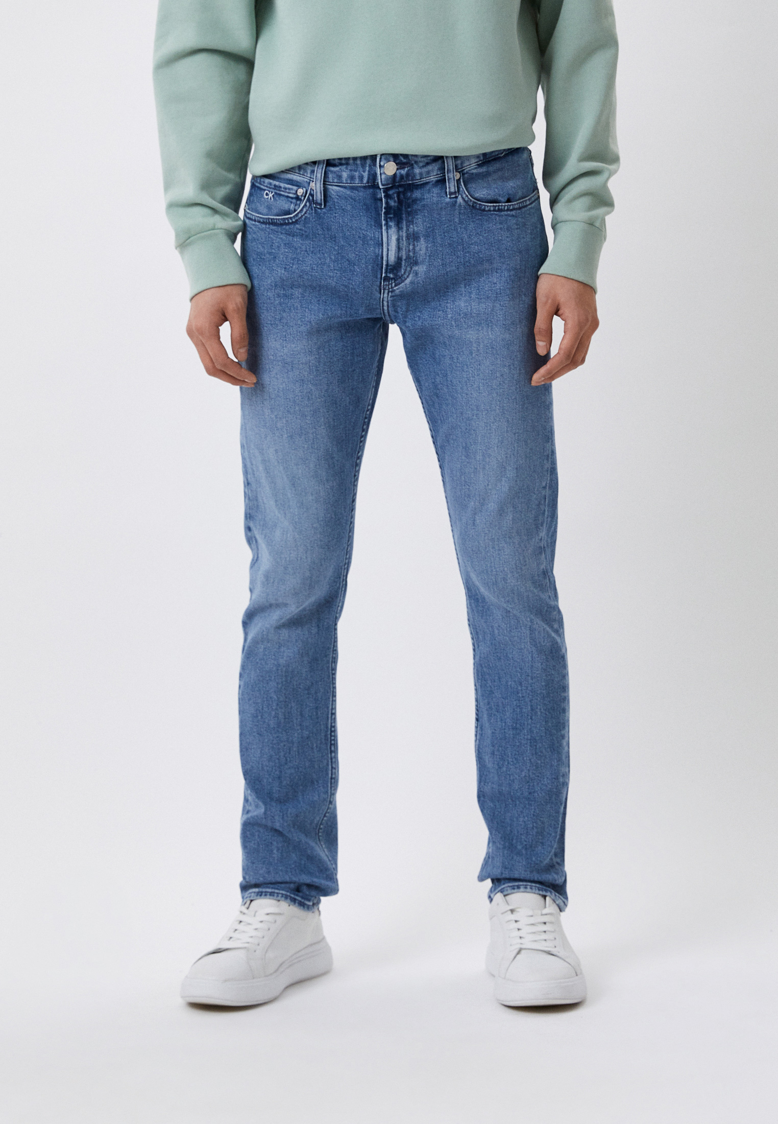 Мужские зауженные джинсы Calvin Klein (Кельвин Кляйн) K10K108621: изображение 1