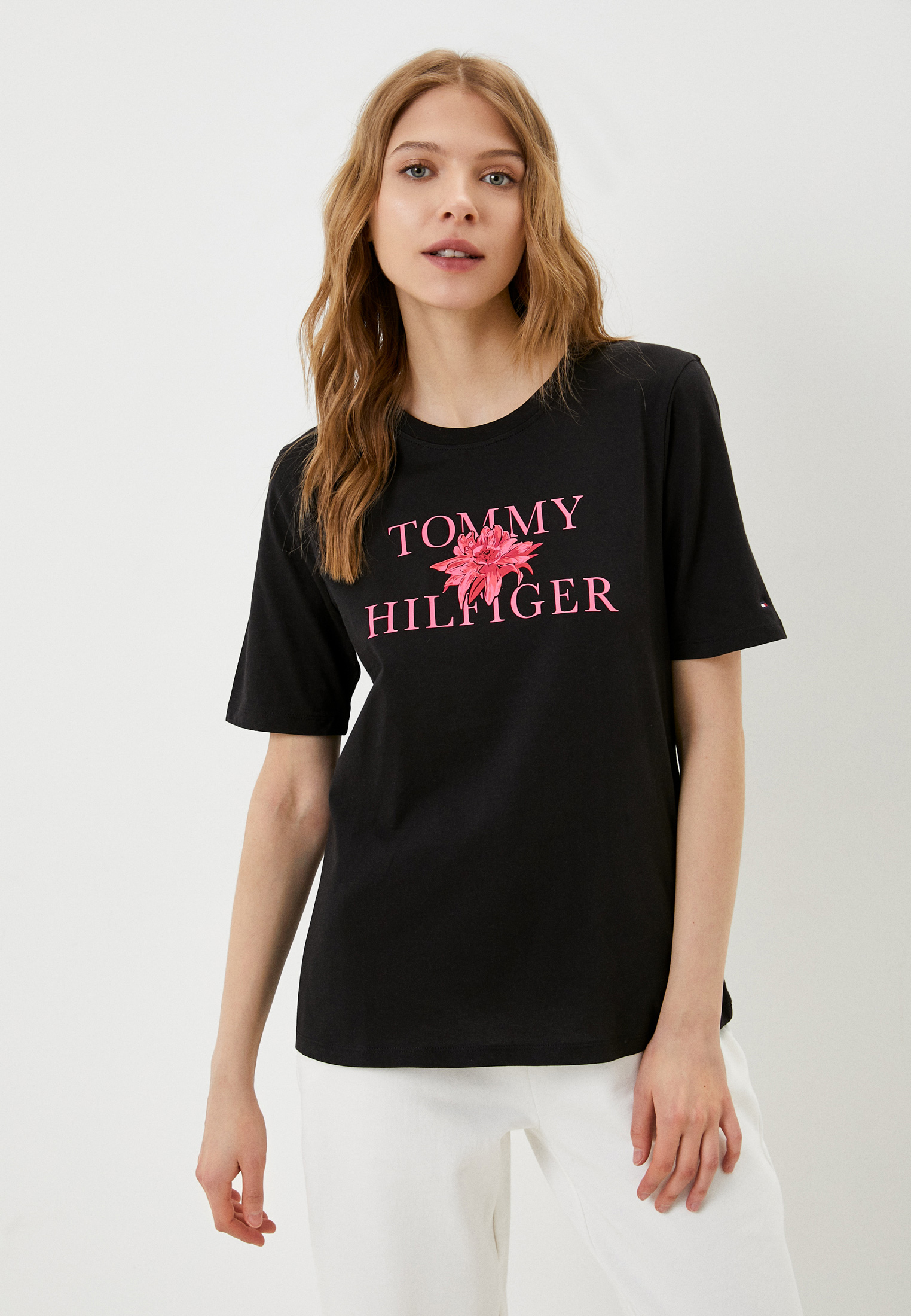 Футболка с коротким рукавом Tommy Hilfiger (Томми Хилфигер) Футболка Tommy Hilfiger