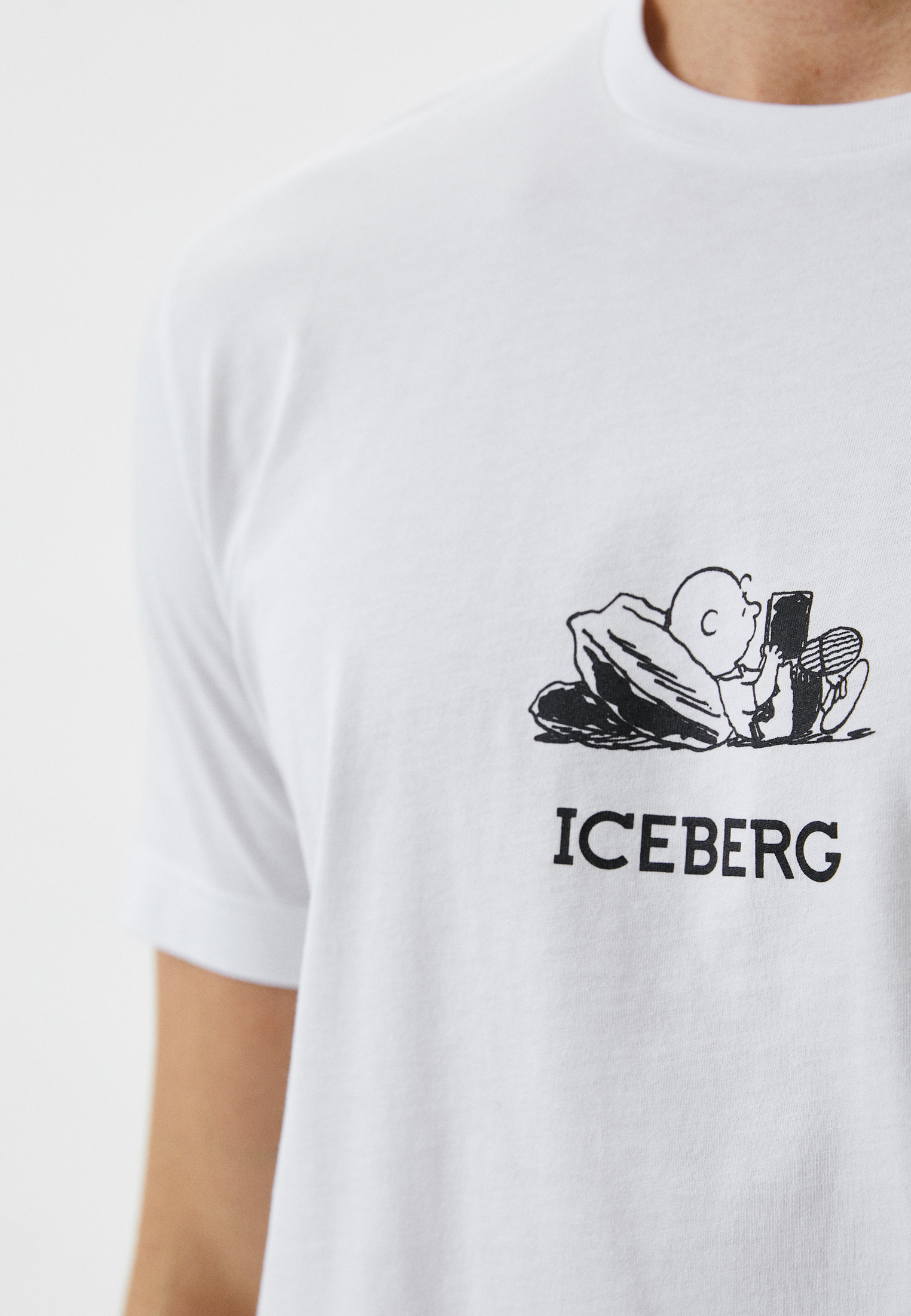 Мужская футболка Iceberg (Айсберг) I1PF0236304: изображение 4