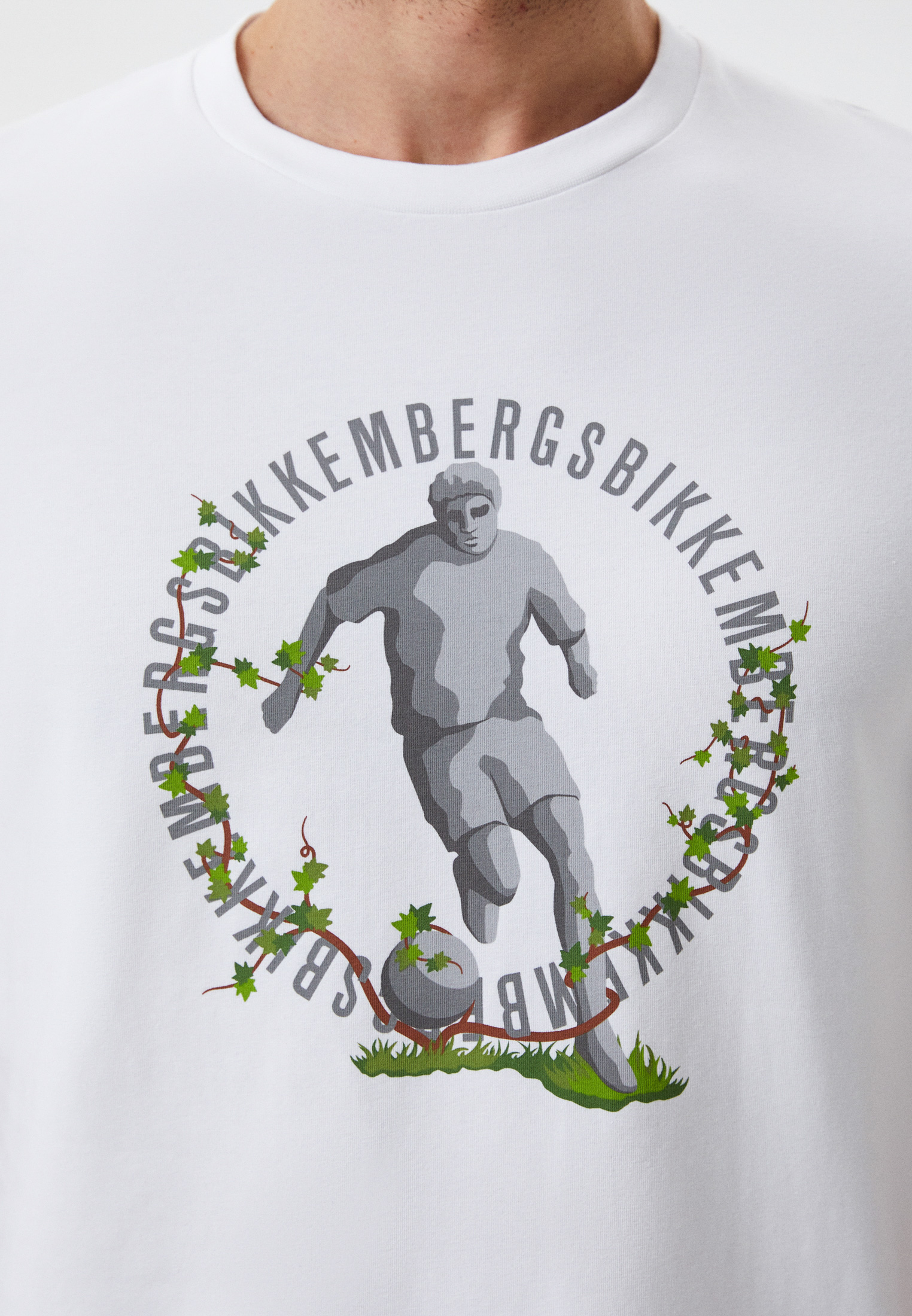 Мужская футболка Bikkembergs (Биккембергс) C 4 101 1C E 2359: изображение 4