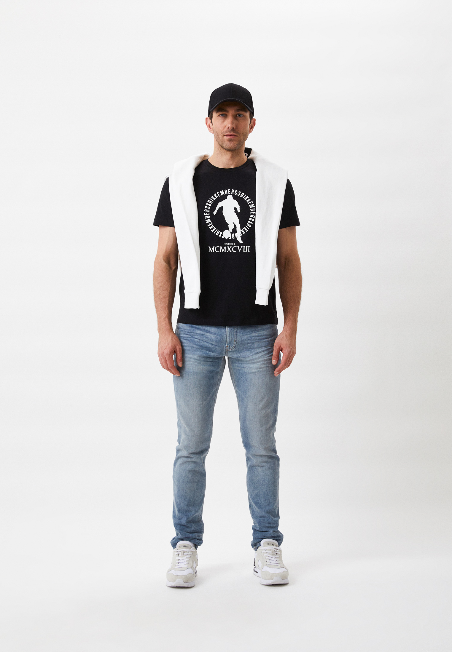 Мужская футболка Bikkembergs (Биккембергс) C 4 101 1D E 2359: изображение 2