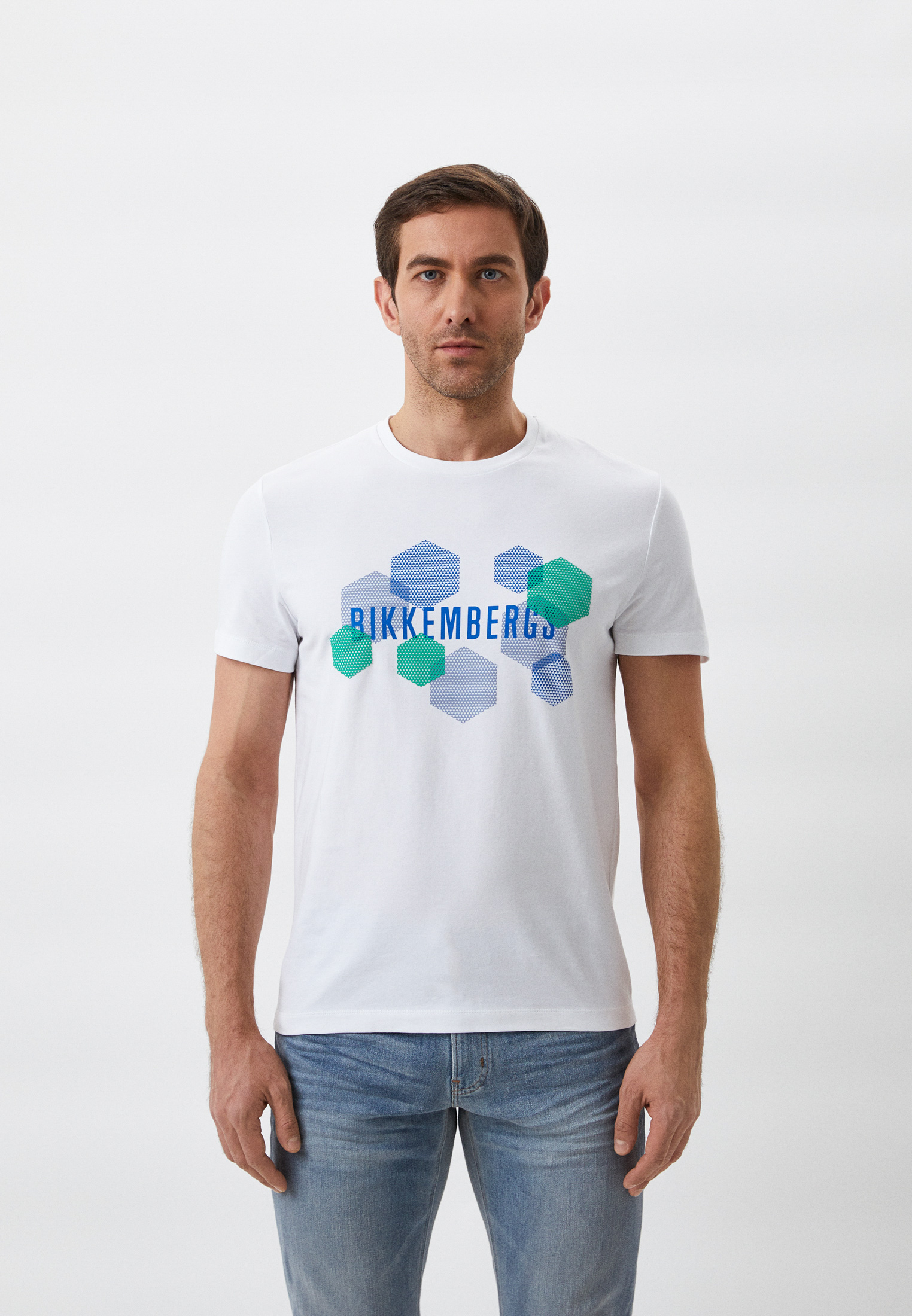 Мужская футболка Bikkembergs (Биккембергс) C 4 101 1M E 2359: изображение 1