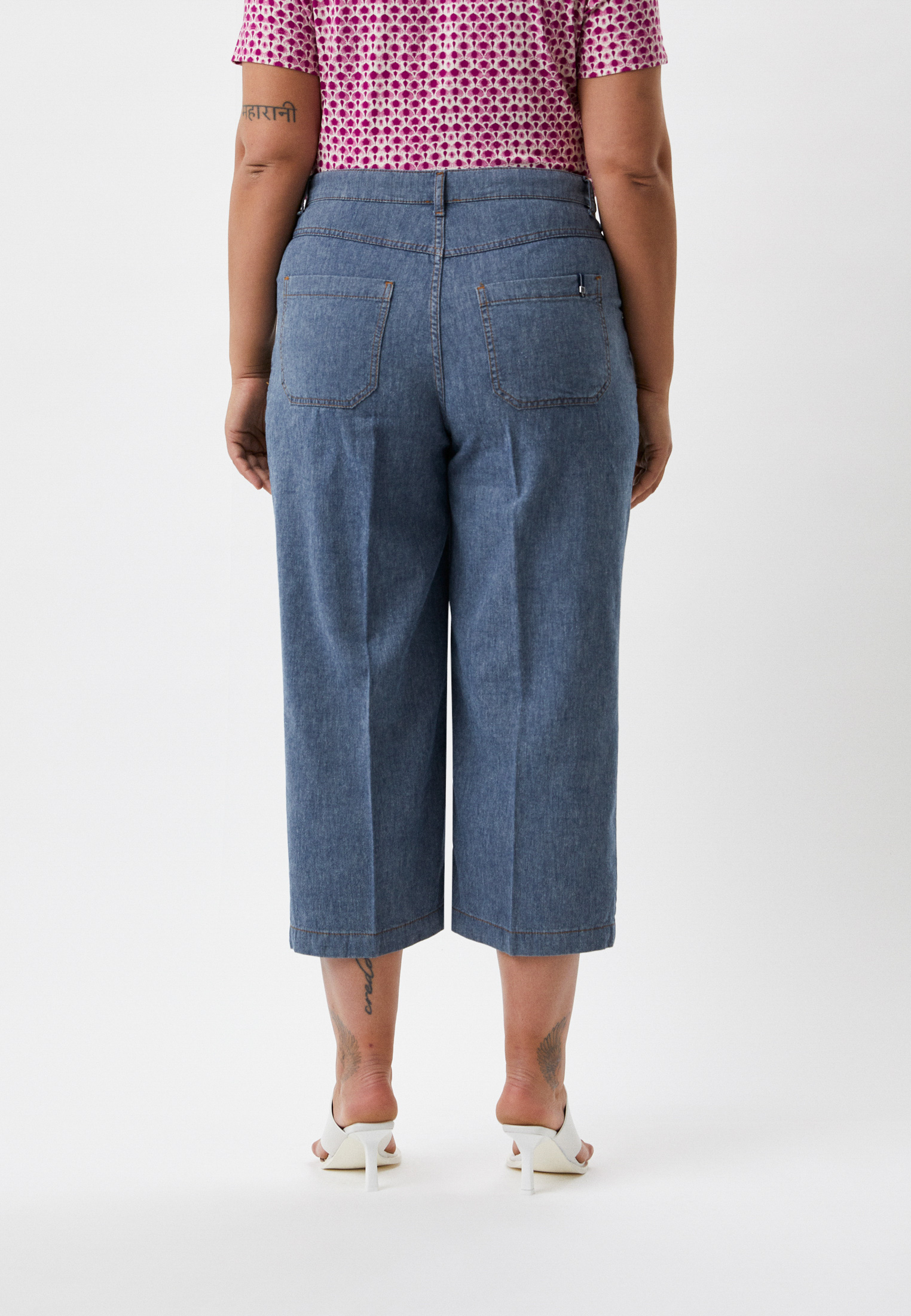 Широкие и расклешенные джинсы Persona by Marina Rinaldi 1181162: изображение 3