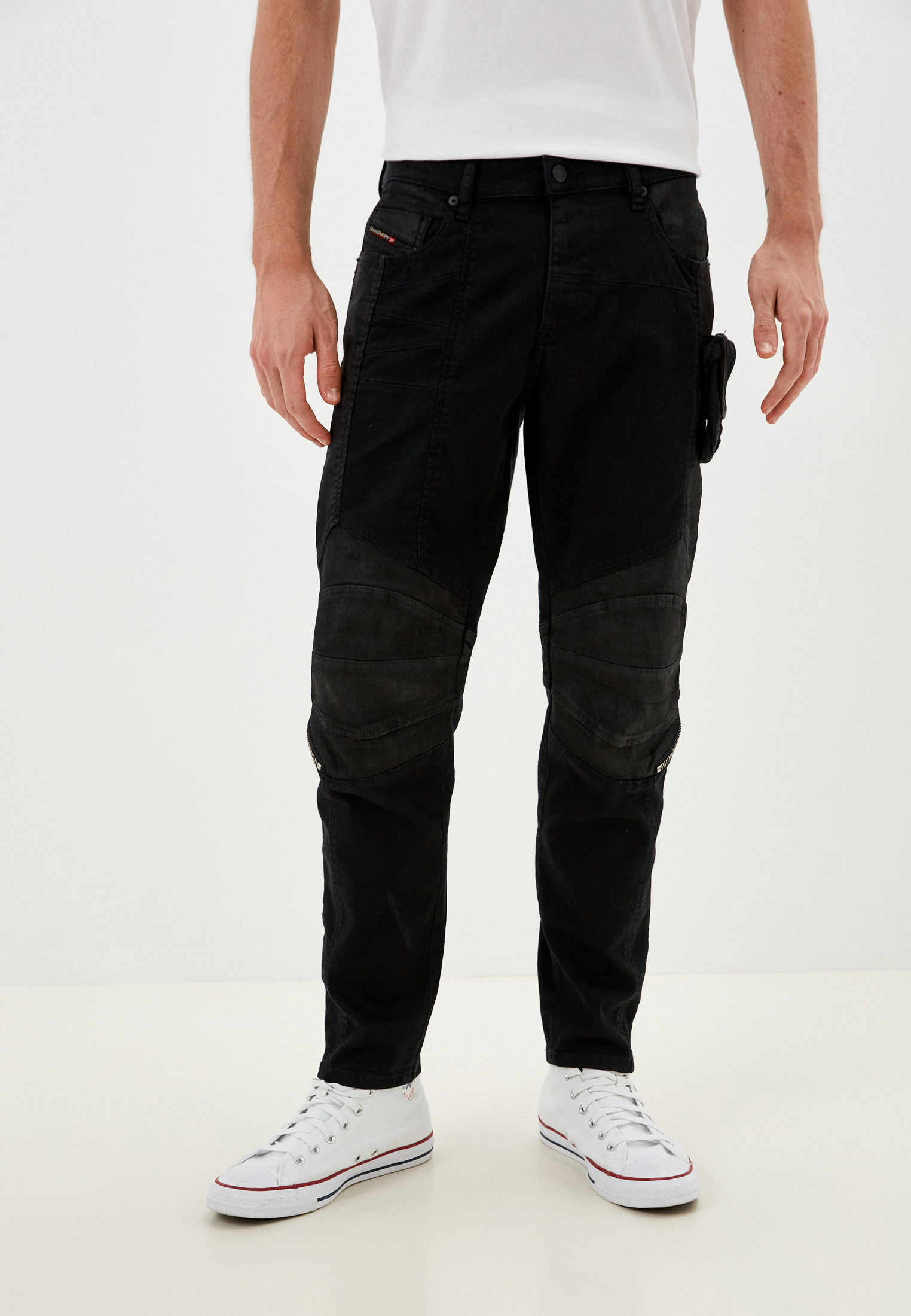 Мужские зауженные джинсы Diesel (Дизель) A01796069TH: изображение 1