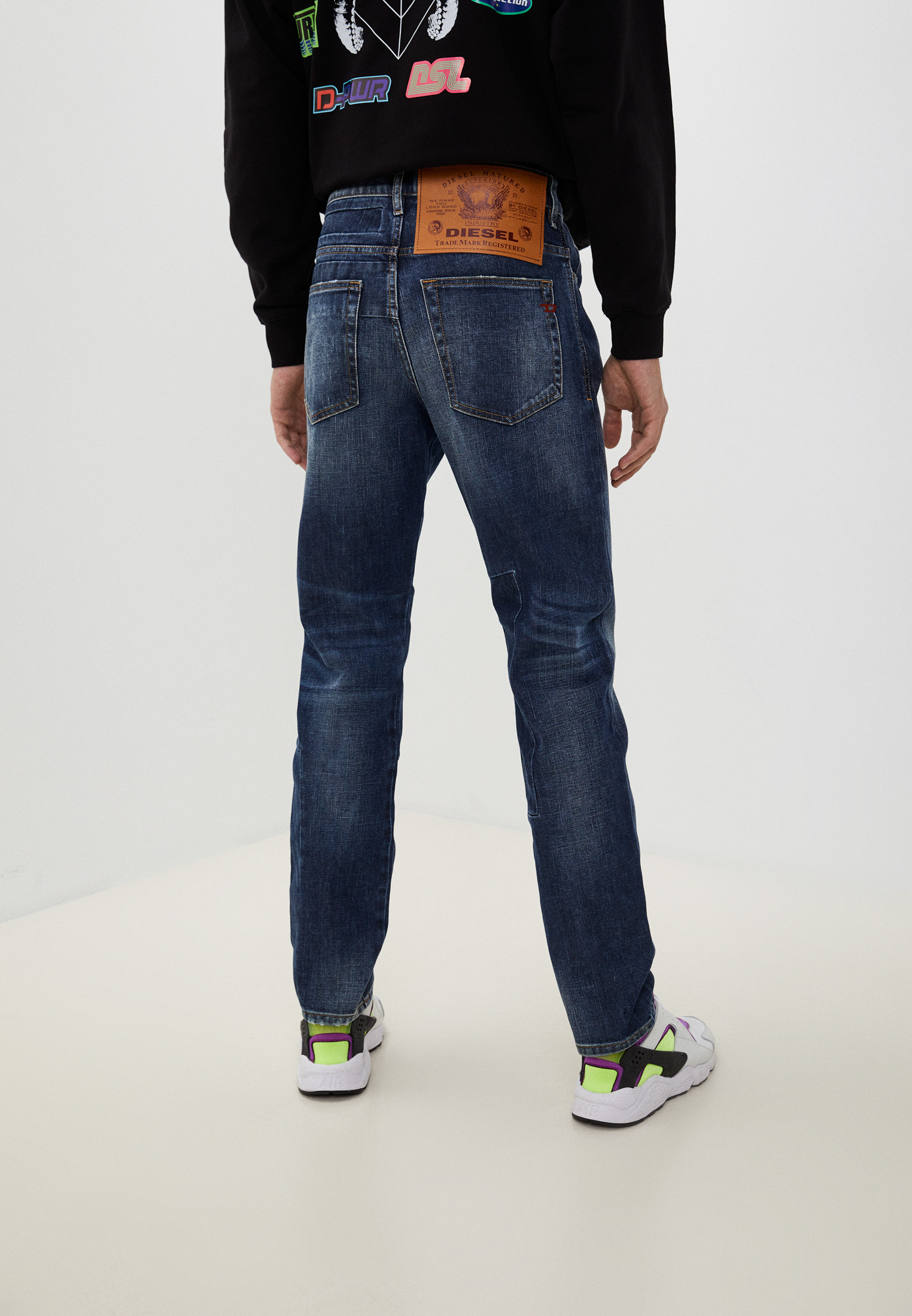 Мужские прямые джинсы Diesel (Дизель) A02237009SV: изображение 7