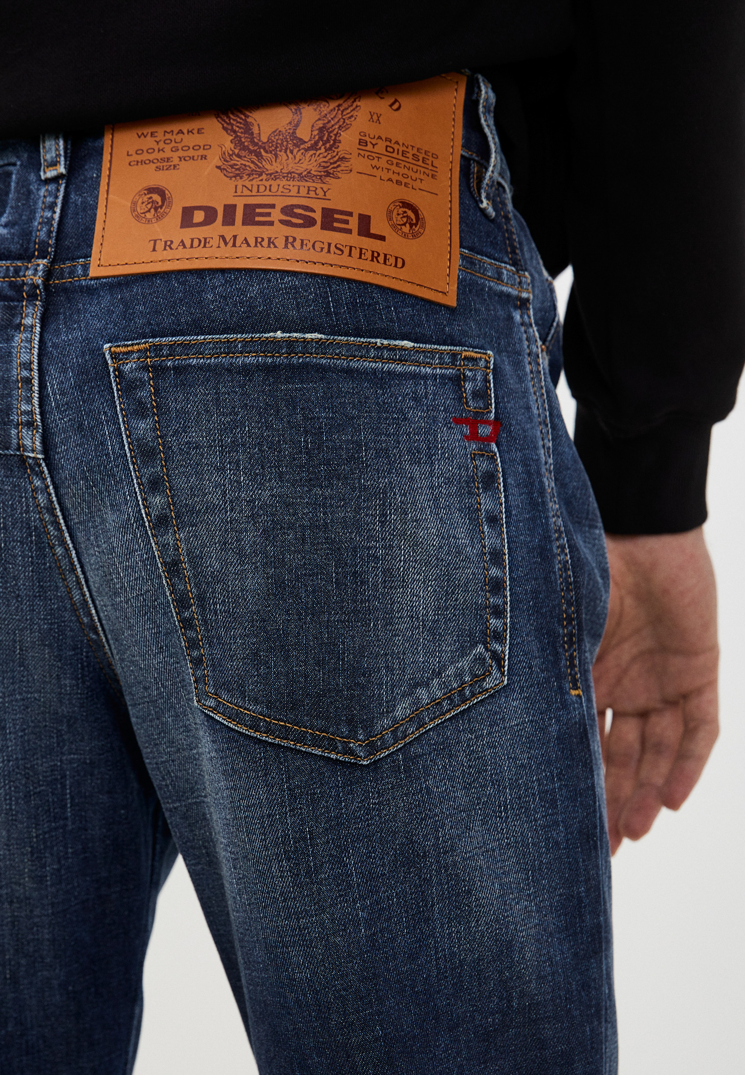 Мужские прямые джинсы Diesel (Дизель) A02237009SV: изображение 8