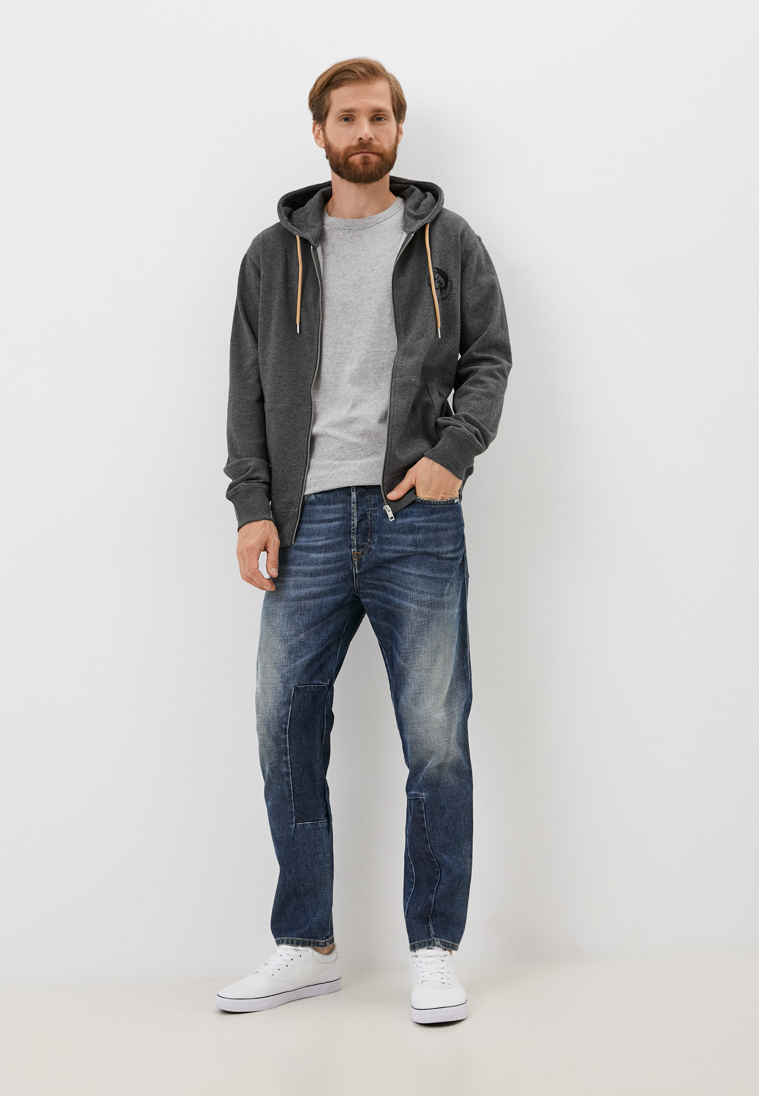 Мужские прямые джинсы Diesel (Дизель) A02240009SV: изображение 2