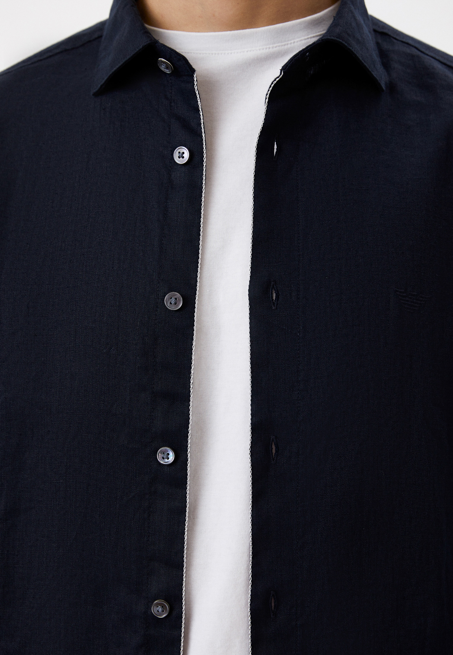 Рубашка с длинным рукавом Emporio Armani (Эмпорио Армани) 3L1CP5 1NBPZ: изображение 8