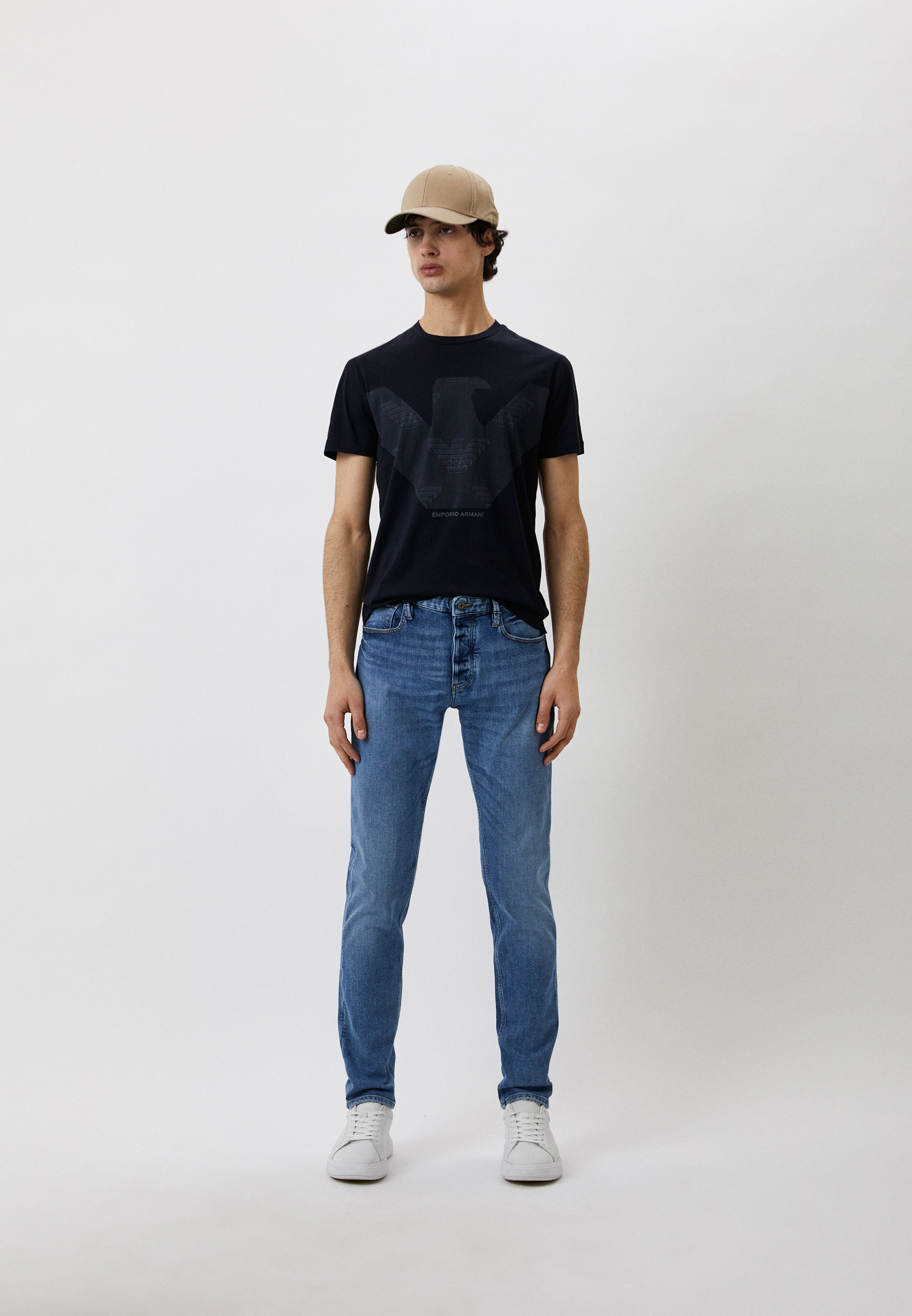 Мужские прямые джинсы Emporio Armani (Эмпорио Армани) 3L1J75 1DP9Z: изображение 2