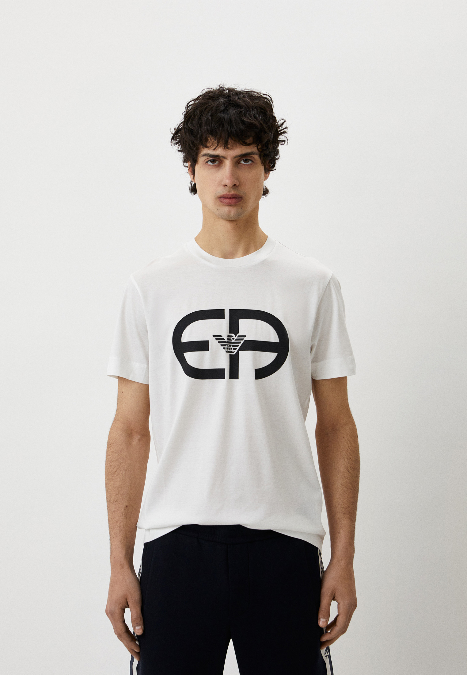 Мужская футболка Emporio Armani (Эмпорио Армани) 3L1TFB 1JUVZ: изображение 1