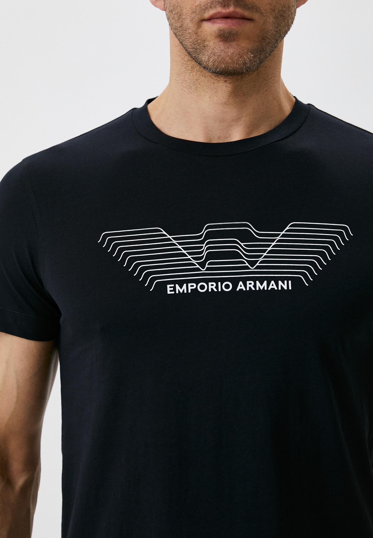 Мужская футболка Emporio Armani (Эмпорио Армани) 3L1TFD 1JPZZ: изображение 4