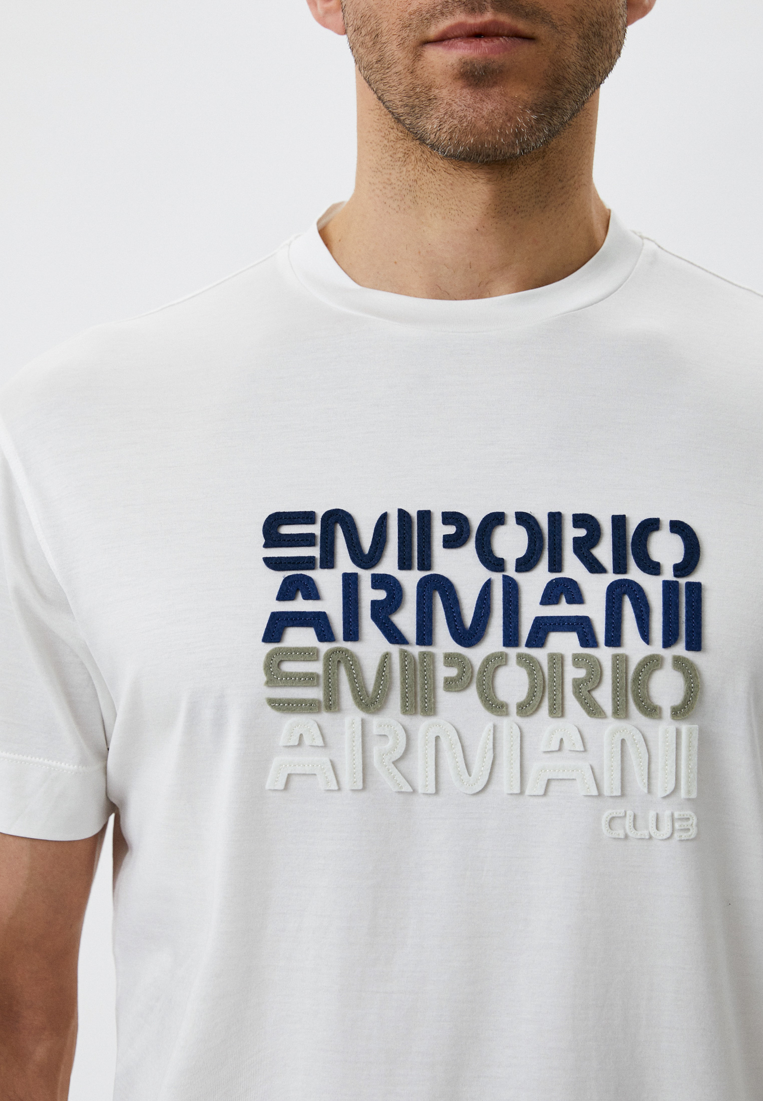 Мужская футболка Emporio Armani (Эмпорио Армани) 3L1TCB 1JUVZ: изображение 4