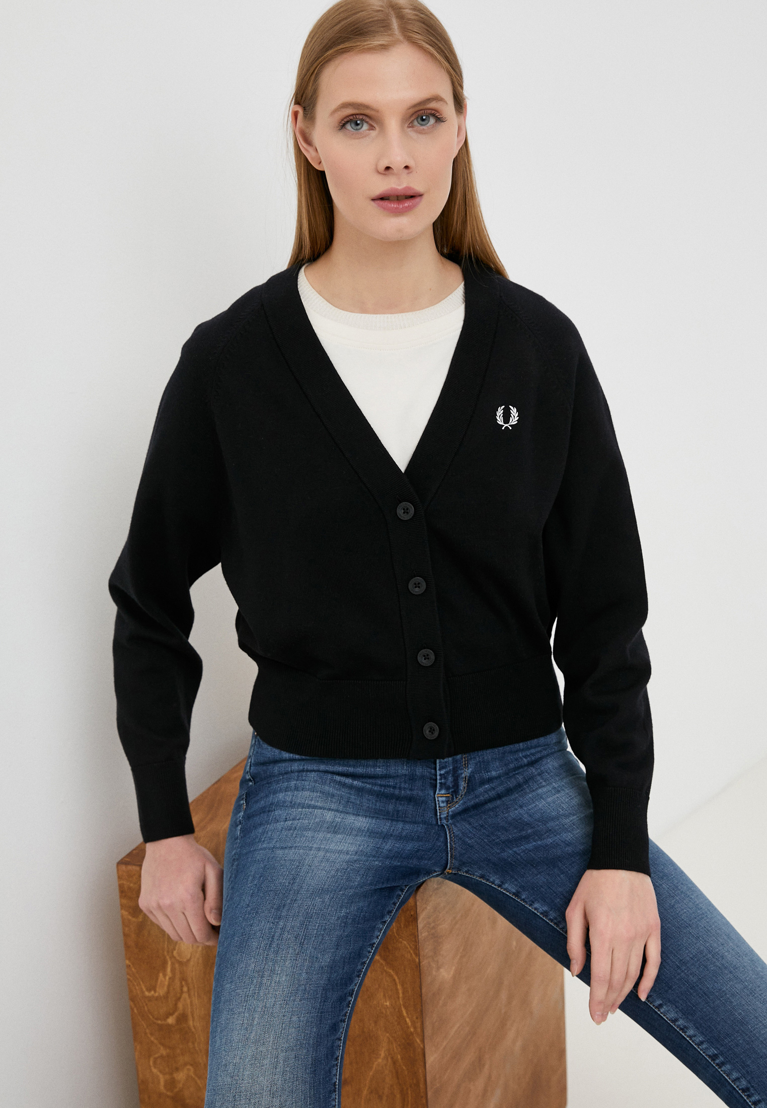 Fred perry cardigan hotsell