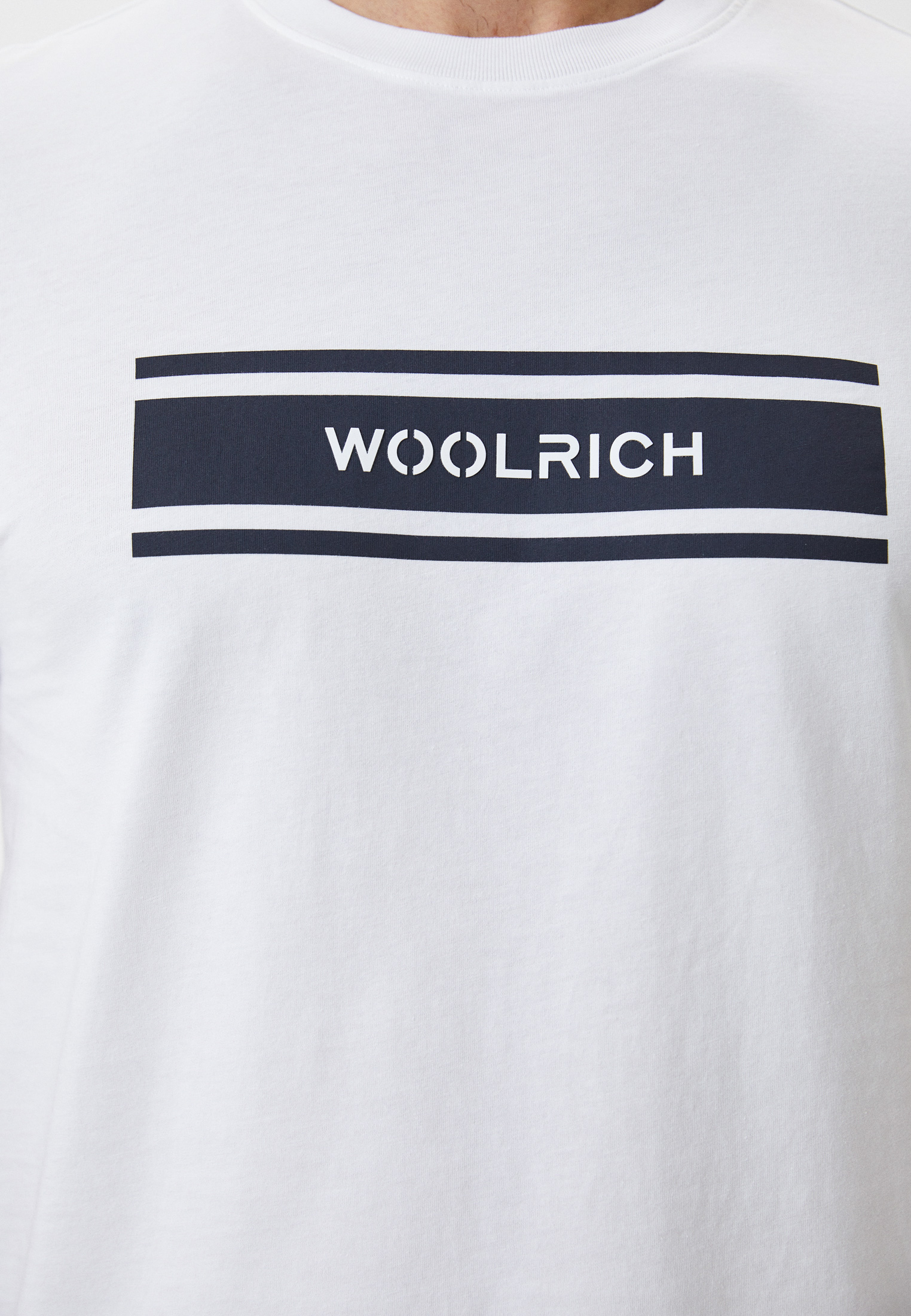 Мужская футболка Woolrich (Вулрич) CFWOTE0066MRUT2926: изображение 4