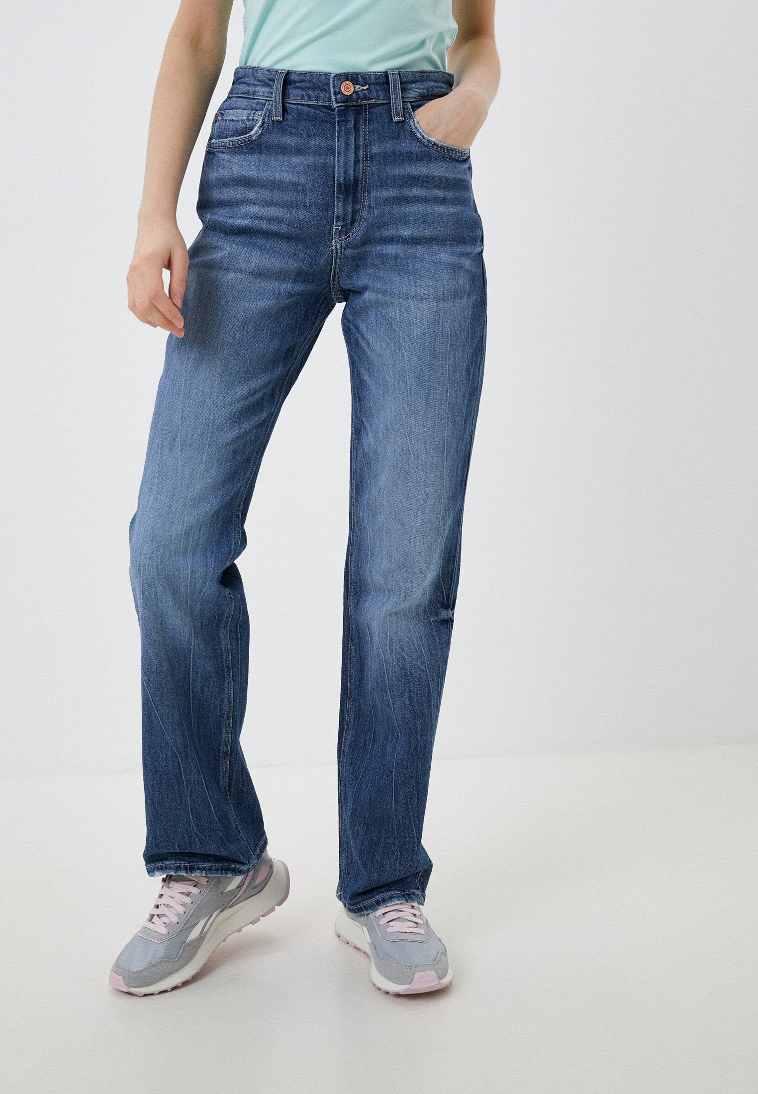 Прямые джинсы Guess Jeans W2GA33D4MS2: изображение 1