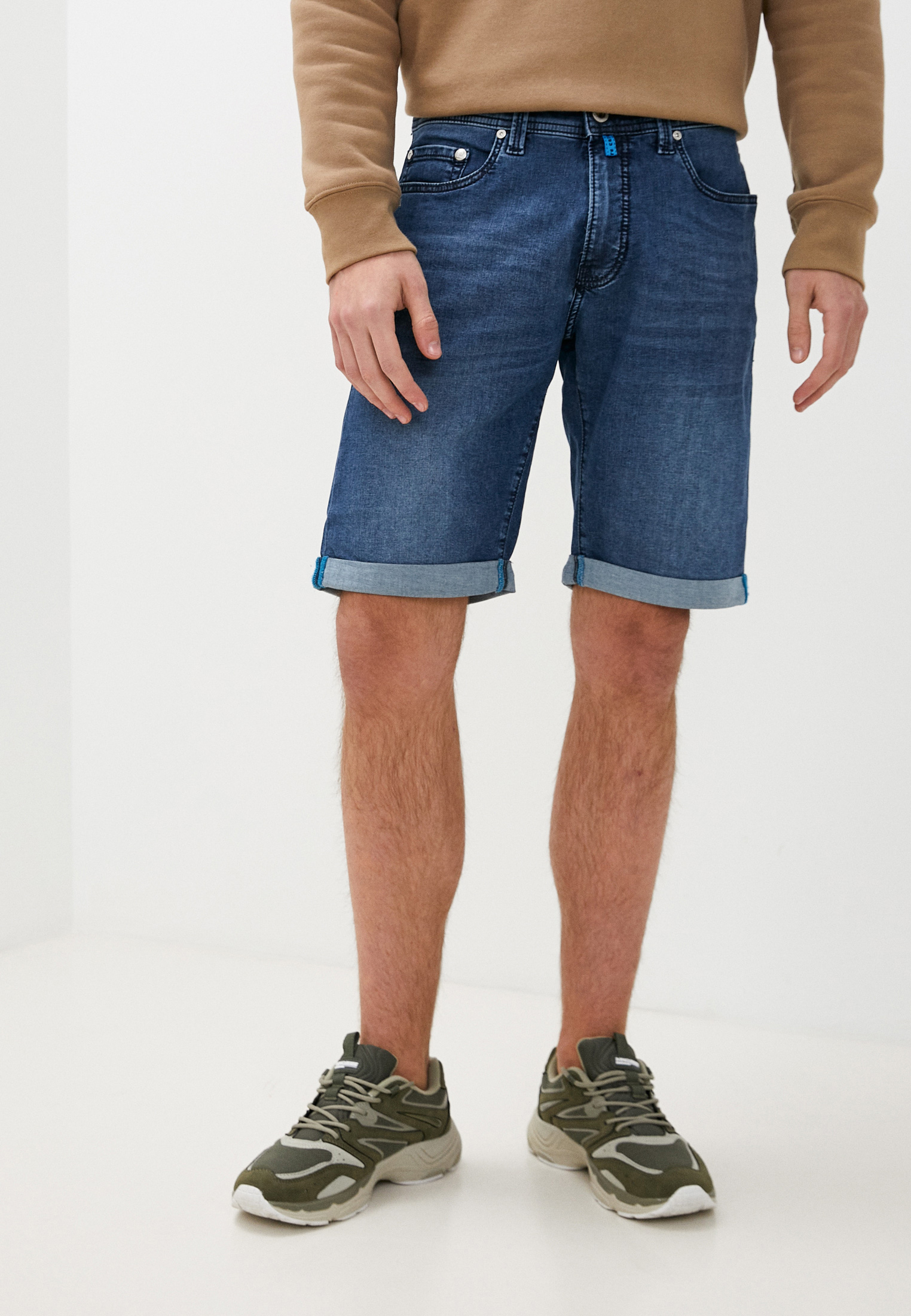 Мужские джинсовые шорты Pierre Cardin (Пьер Кардин) C7 34520.8032/6828