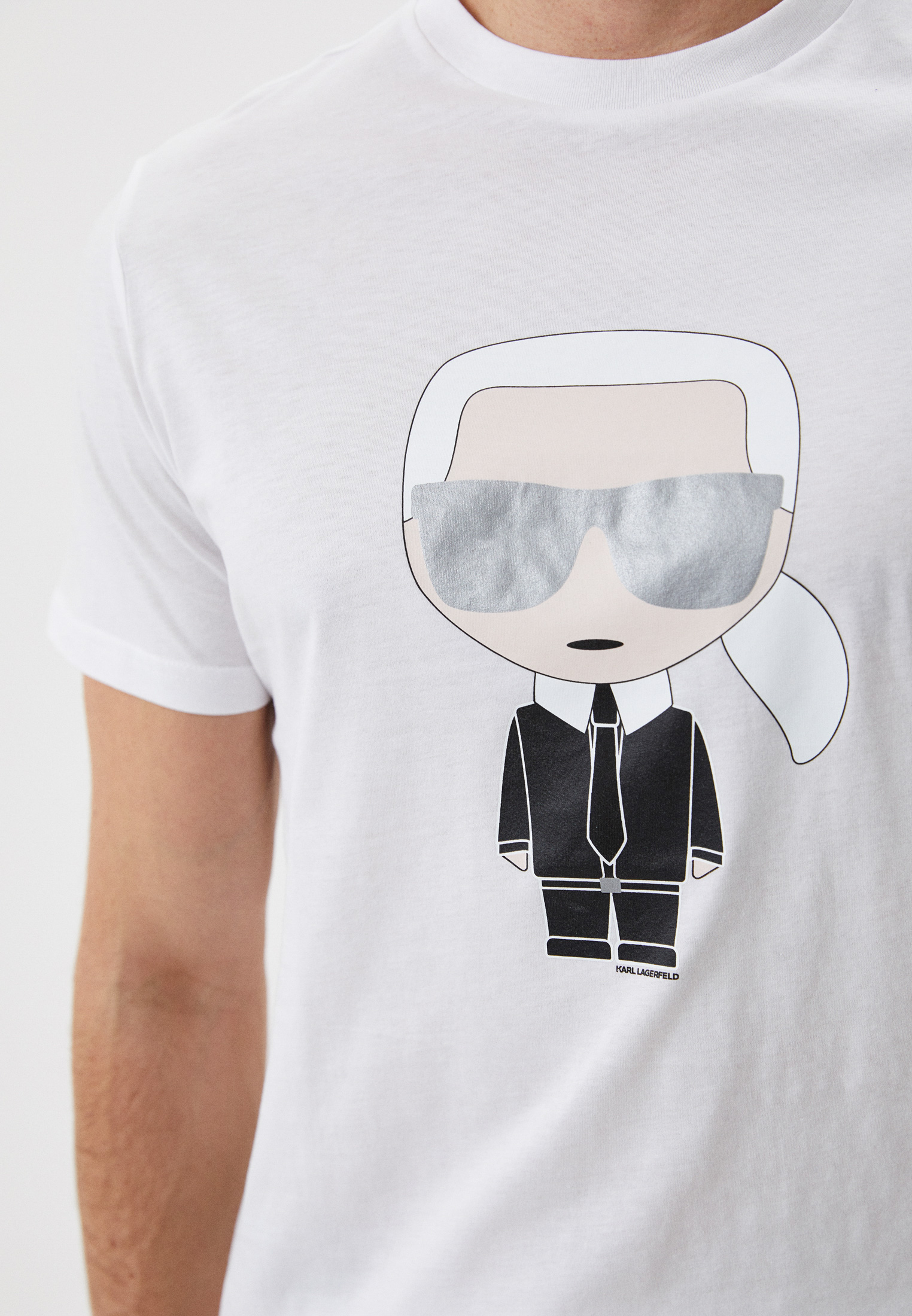 Мужская футболка Karl Lagerfeld (Карл Лагерфельд) 500251-755071: изображение 4