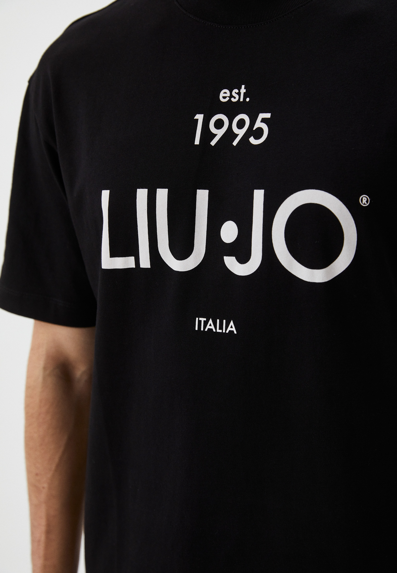 Мужская футболка Liu Jo Uomo (Лиу Джо Уомо) M000P204ESTTEE: изображение 4