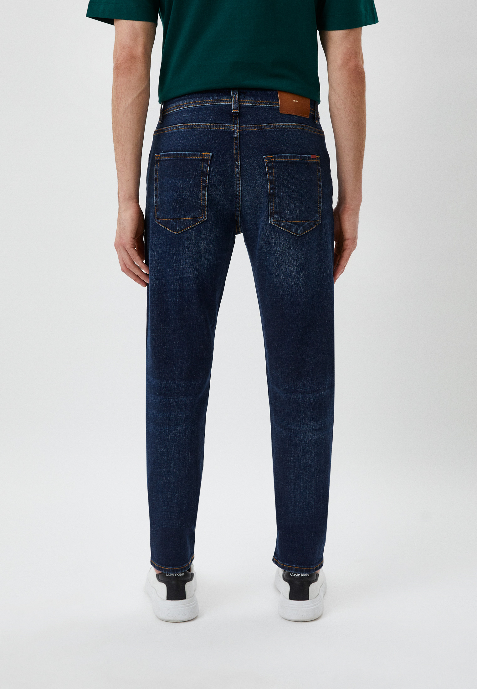 Мужские зауженные джинсы Liu Jo Uomo (Лиу Джо Уомо) M000P304BRIANDARK: изображение 3