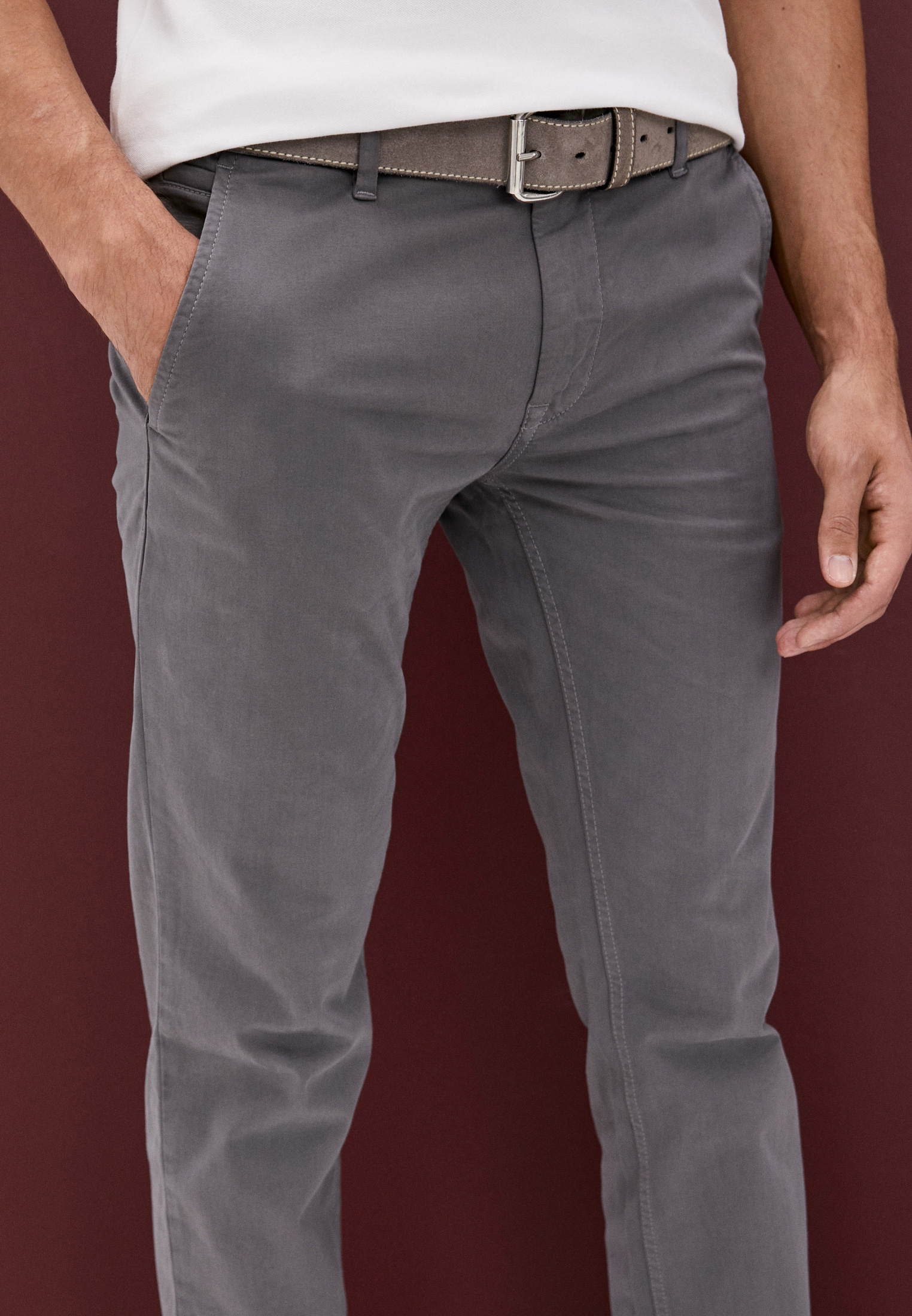 Мужские повседневные брюки Boss (Босс) 50379152: изображение 2