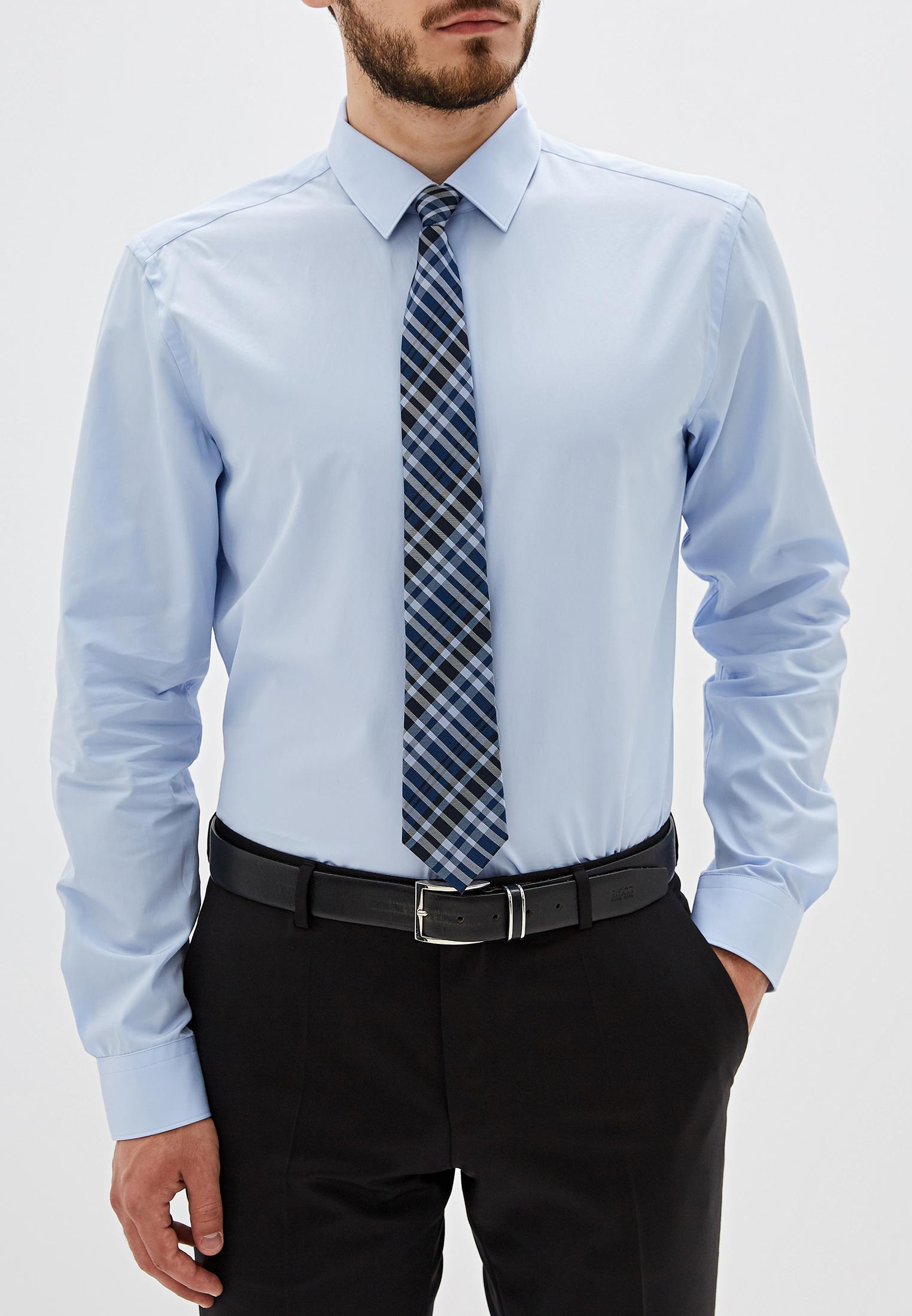 Рубашка с длинным рукавом Boss (Босс) 50402387: изображение 1