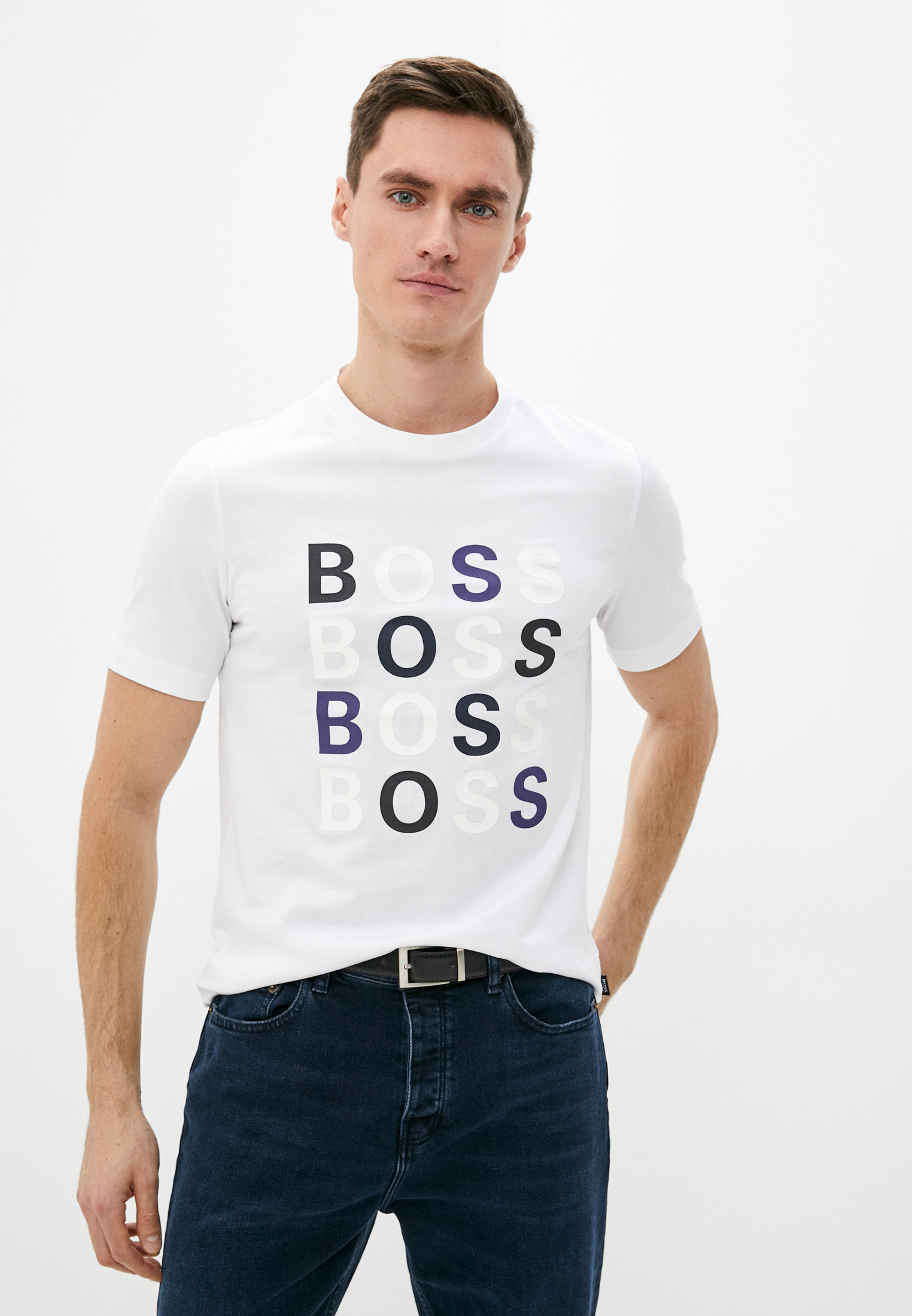 Мужская футболка Boss (Босс) 50462552
