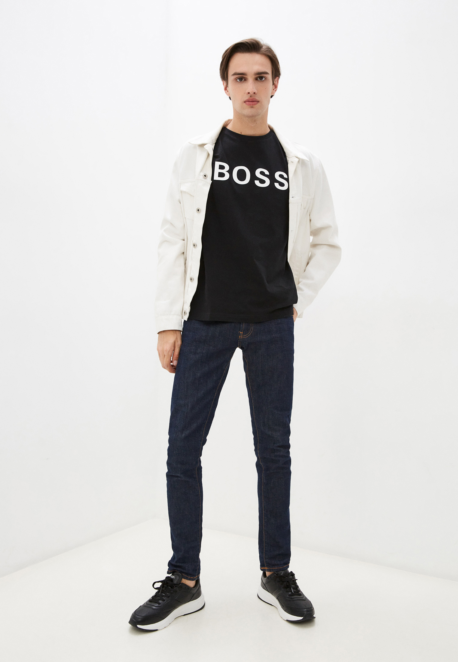 Мужская футболка Boss (Босс) 50463578: изображение 3