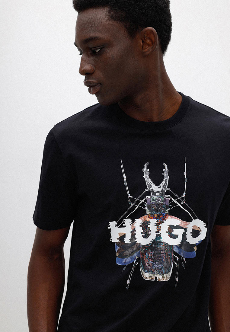 Мужская футболка Hugo (Хуго) 50465339: изображение 4
