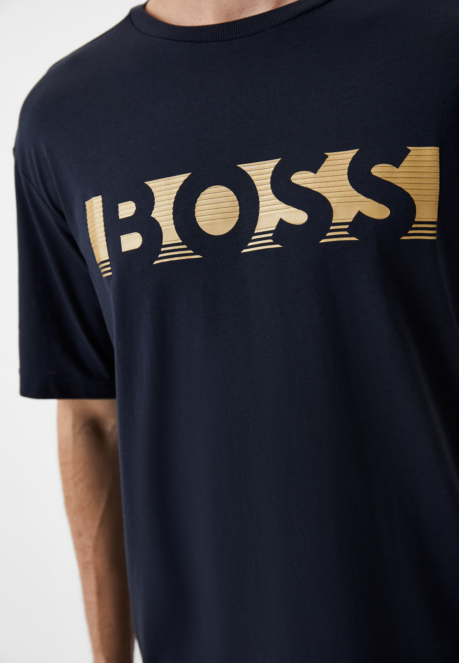 Мужская футболка Boss (Босс) 50466295: изображение 8