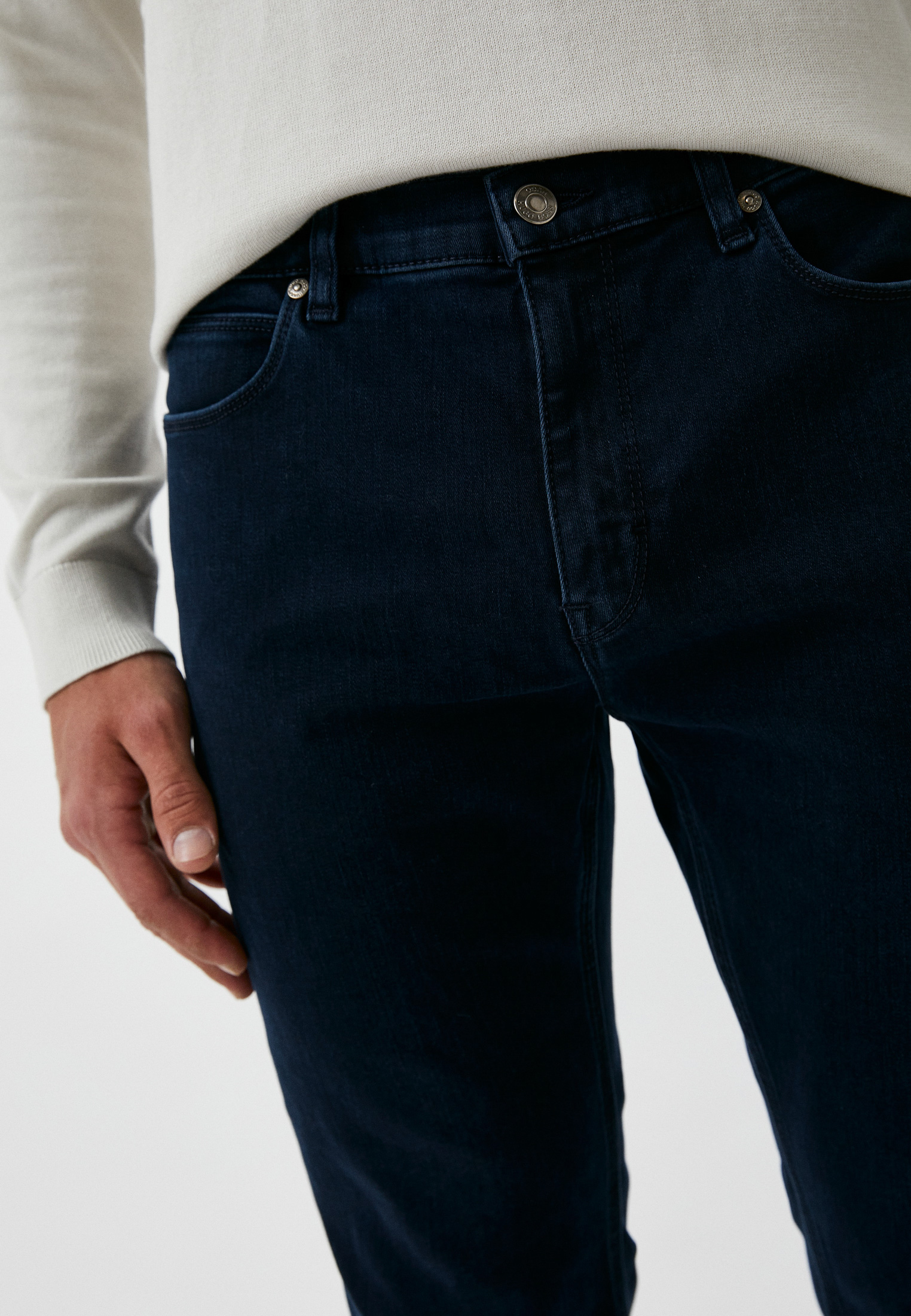 Мужские прямые джинсы Hugo (Хуго) 50466738: изображение 4