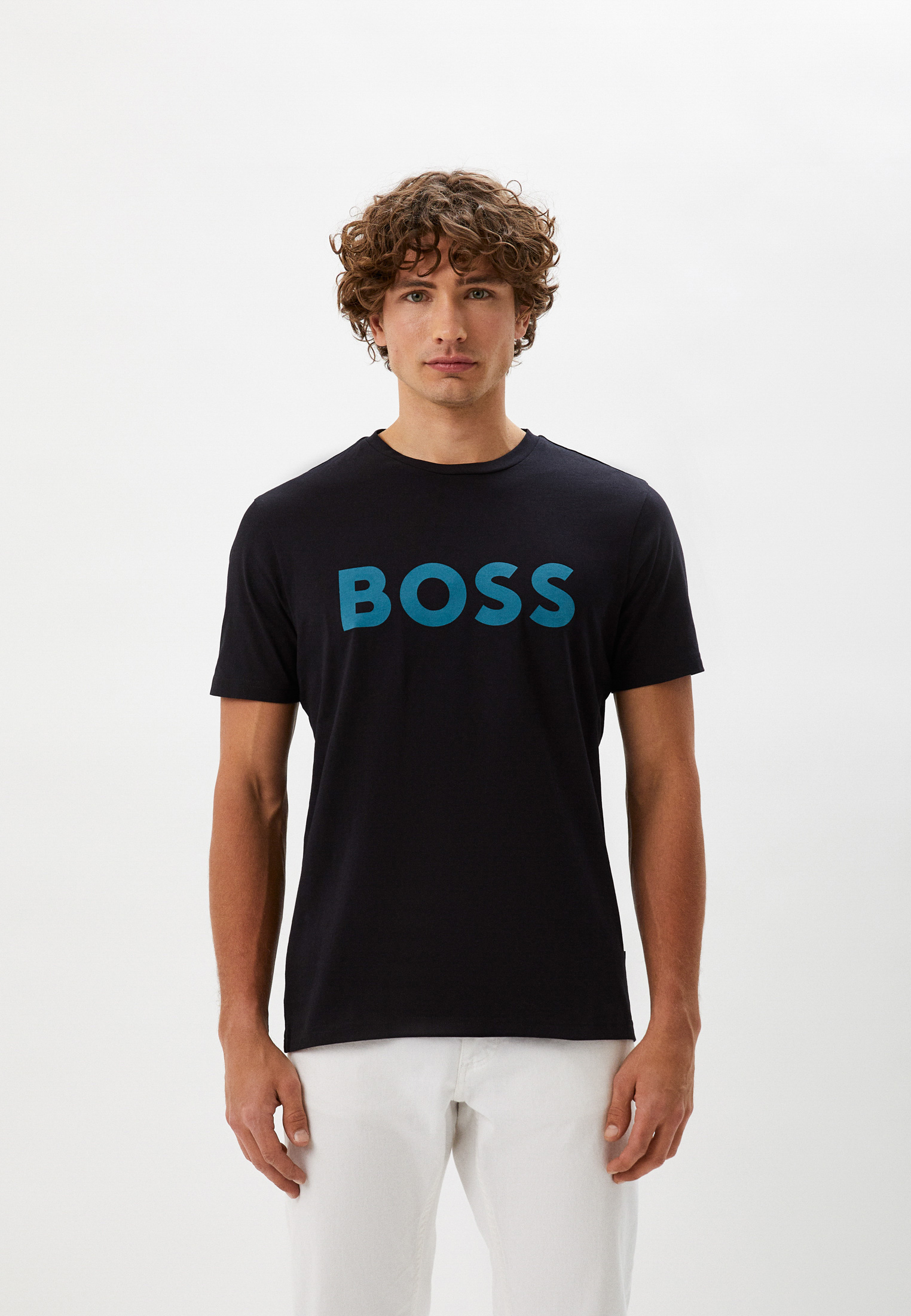 Мужская футболка Boss (Босс) 50469648: изображение 1