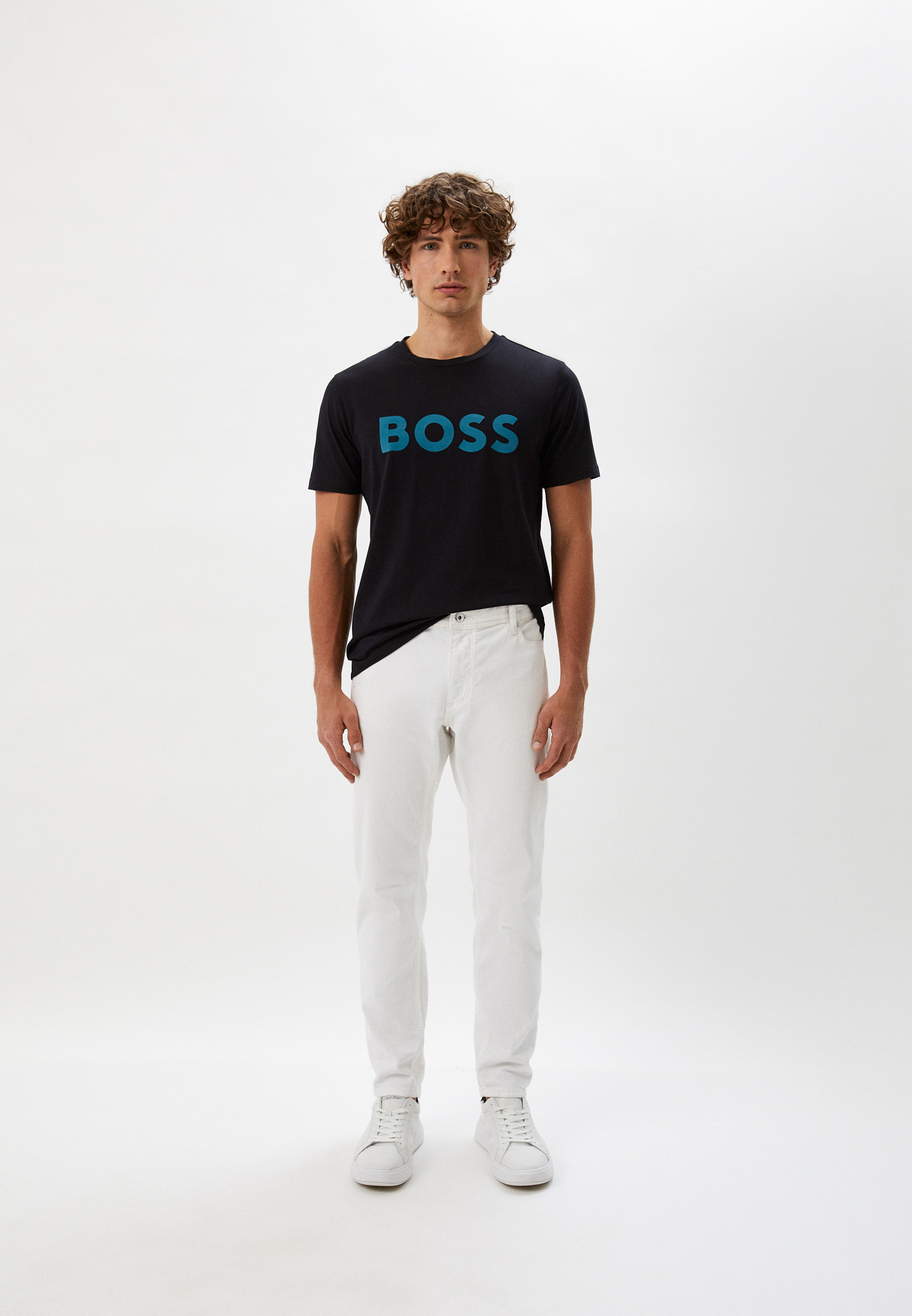 Мужская футболка Boss (Босс) 50469648: изображение 2