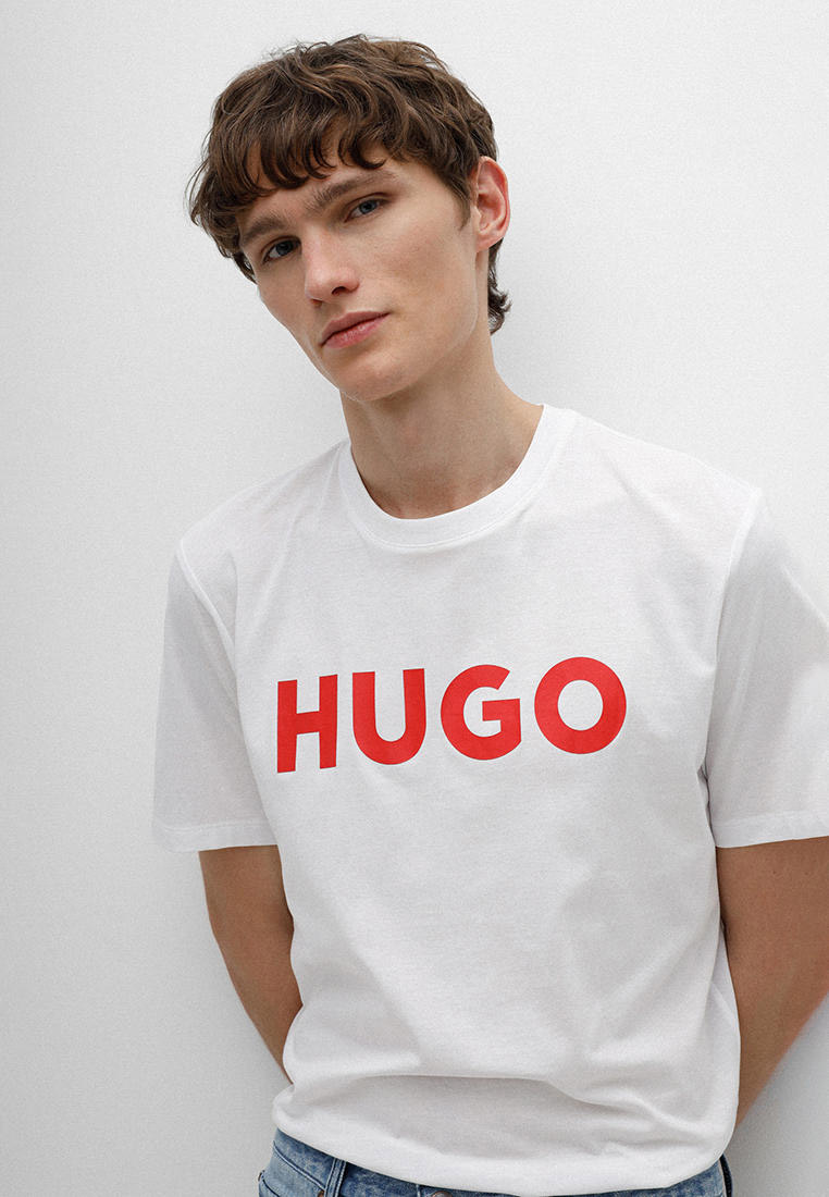 Мужская футболка Hugo (Хуго) 50467556: изображение 4