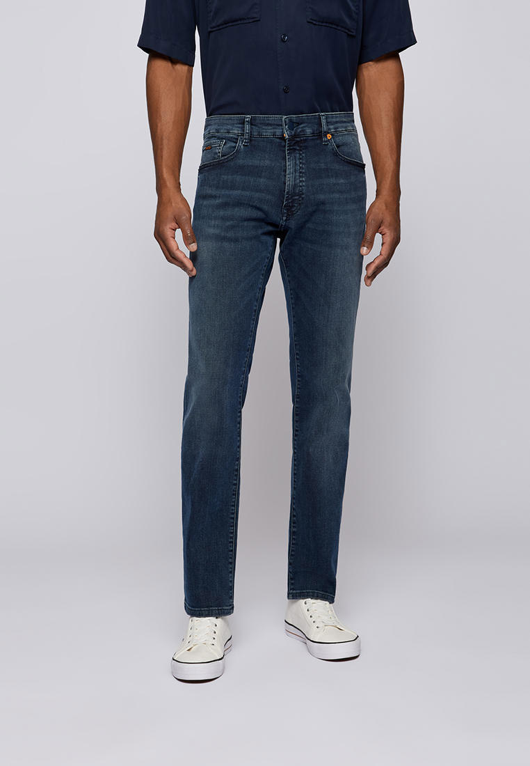 Мужские прямые джинсы Boss (Босс) 50467752: изображение 1
