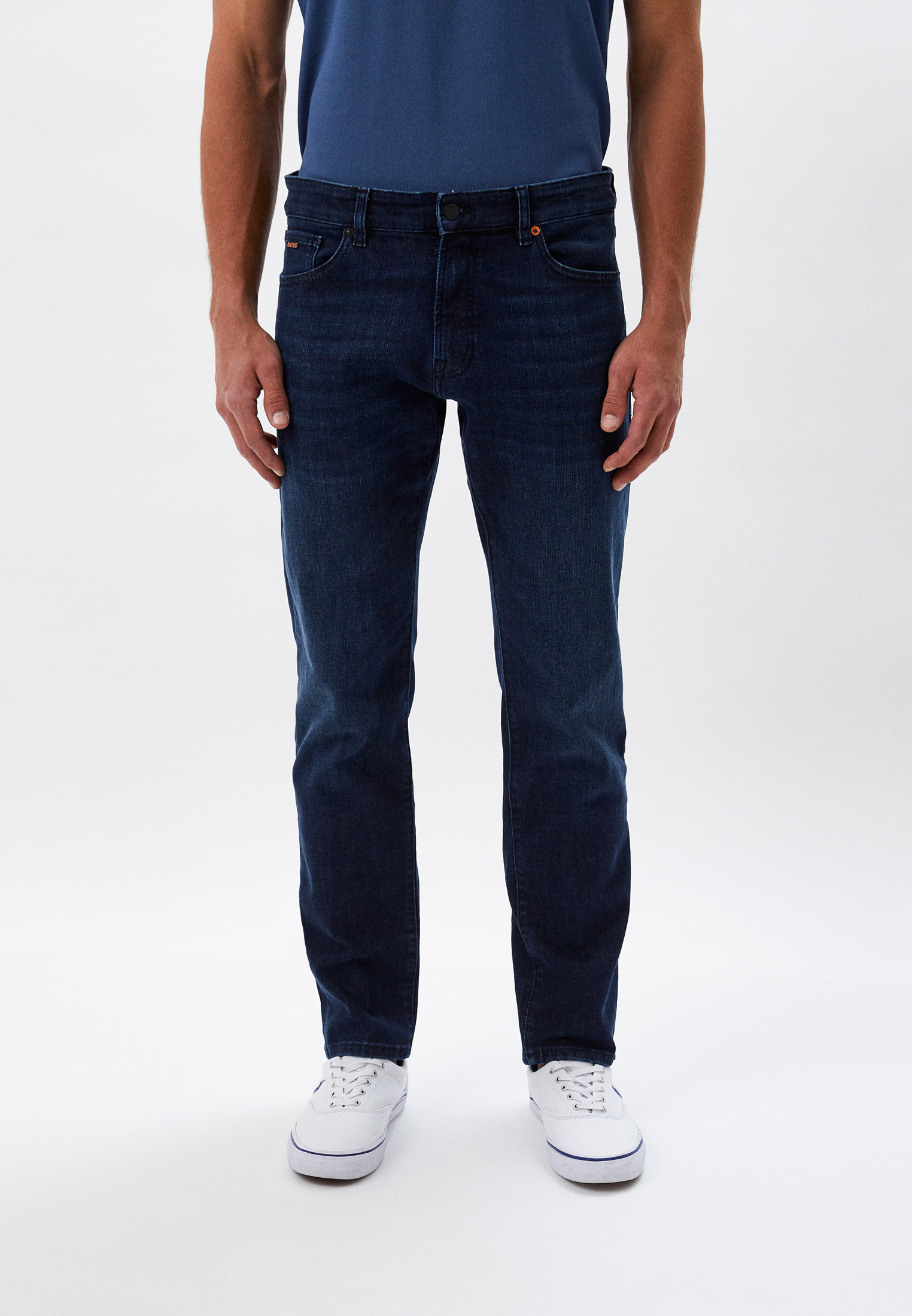Мужские прямые джинсы Boss (Босс) 50471118: изображение 1