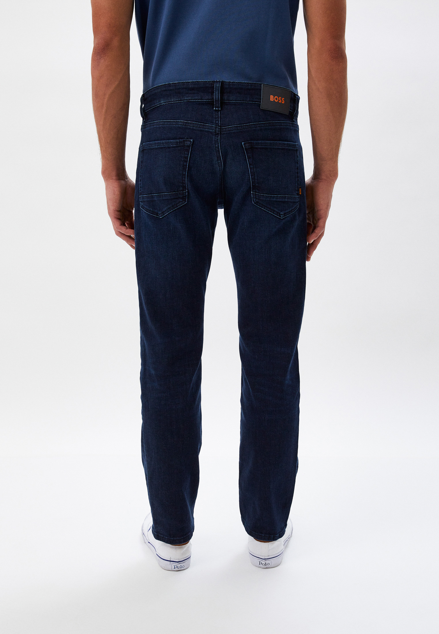 Мужские прямые джинсы Boss (Босс) 50471118: изображение 3