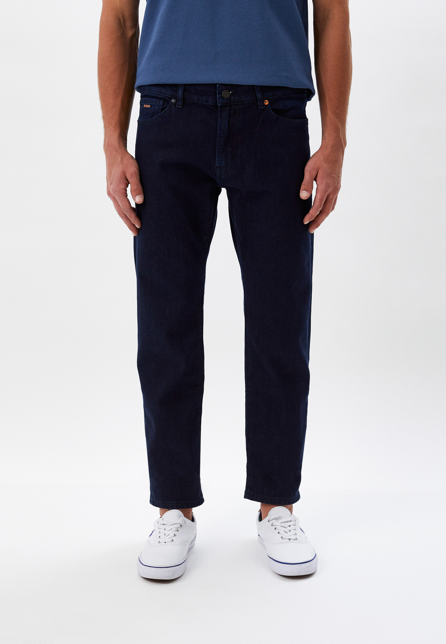 Мужские прямые джинсы Boss (Босс) 50471120: изображение 1