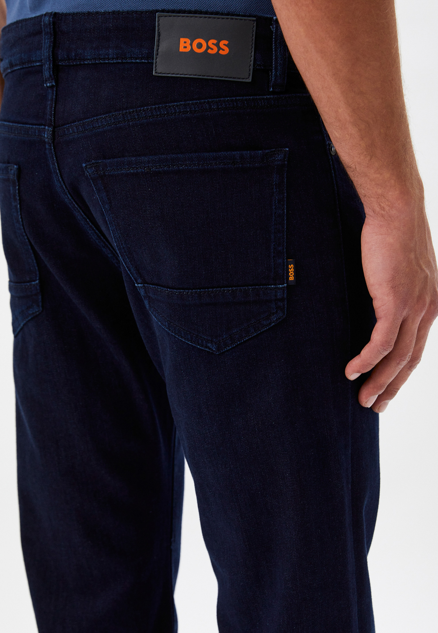 Мужские прямые джинсы Boss (Босс) 50471120: изображение 4