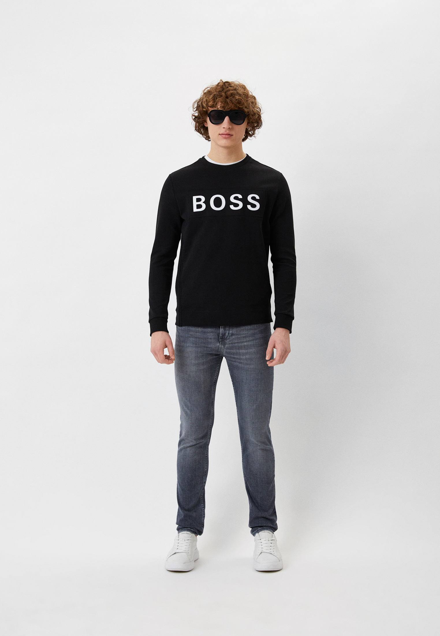 Мужские зауженные джинсы Boss (Босс) 50472023: изображение 2