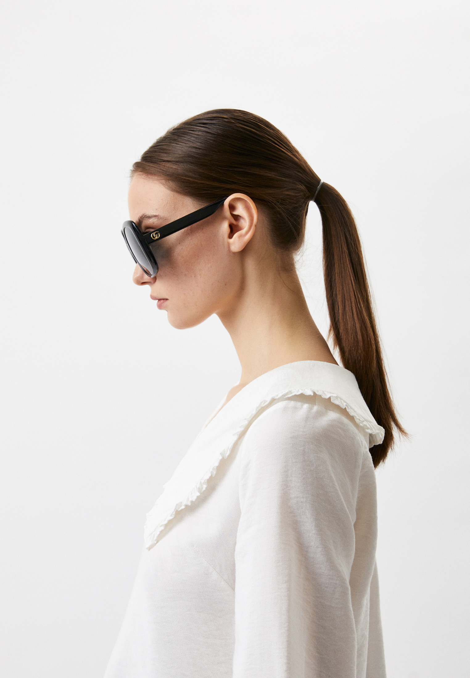 Женские солнцезащитные очки Gucci (Гуччи) GG0714SA: изображение 11
