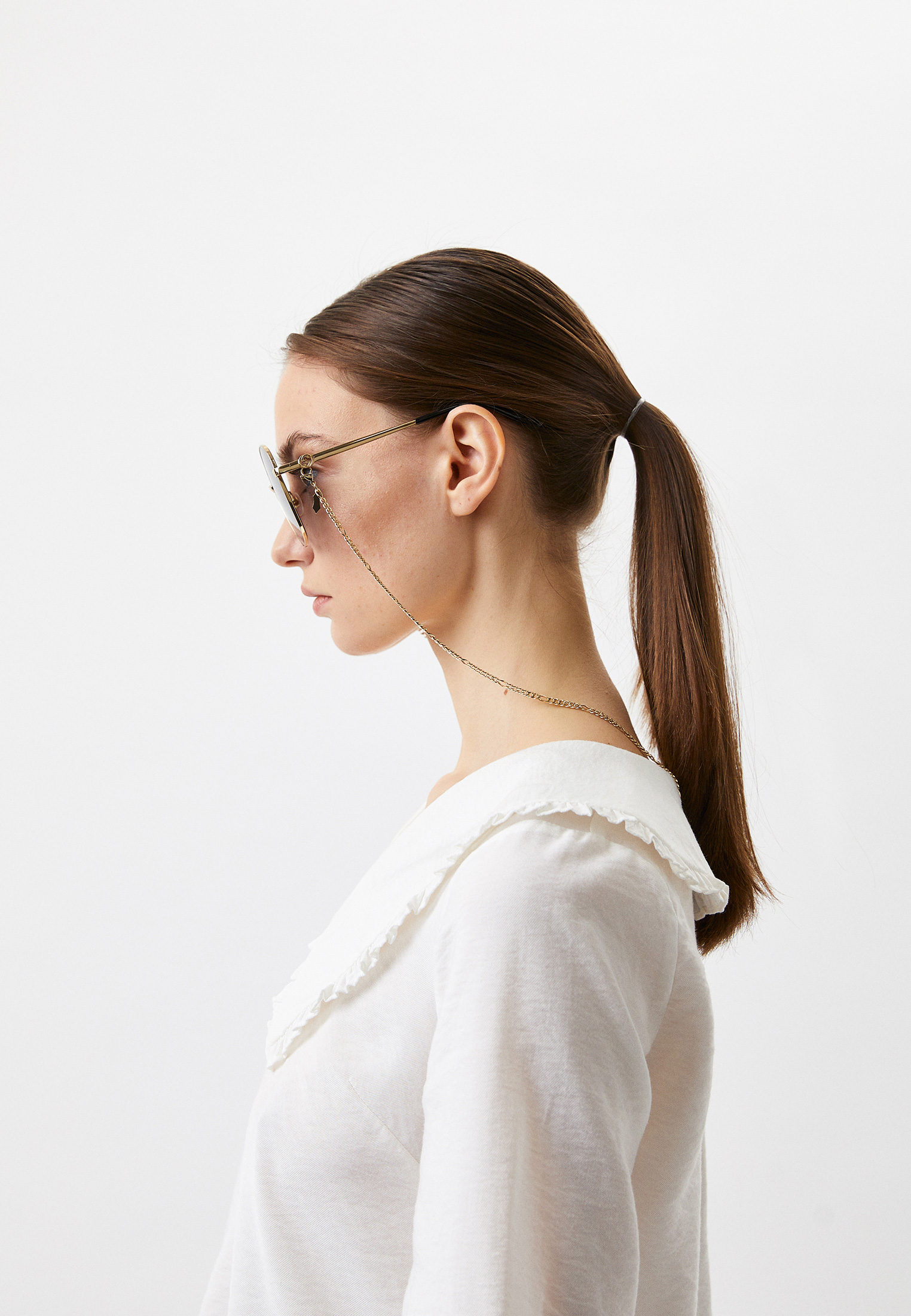 Женские солнцезащитные очки Gucci (Гуччи) GG1089SA: изображение 5