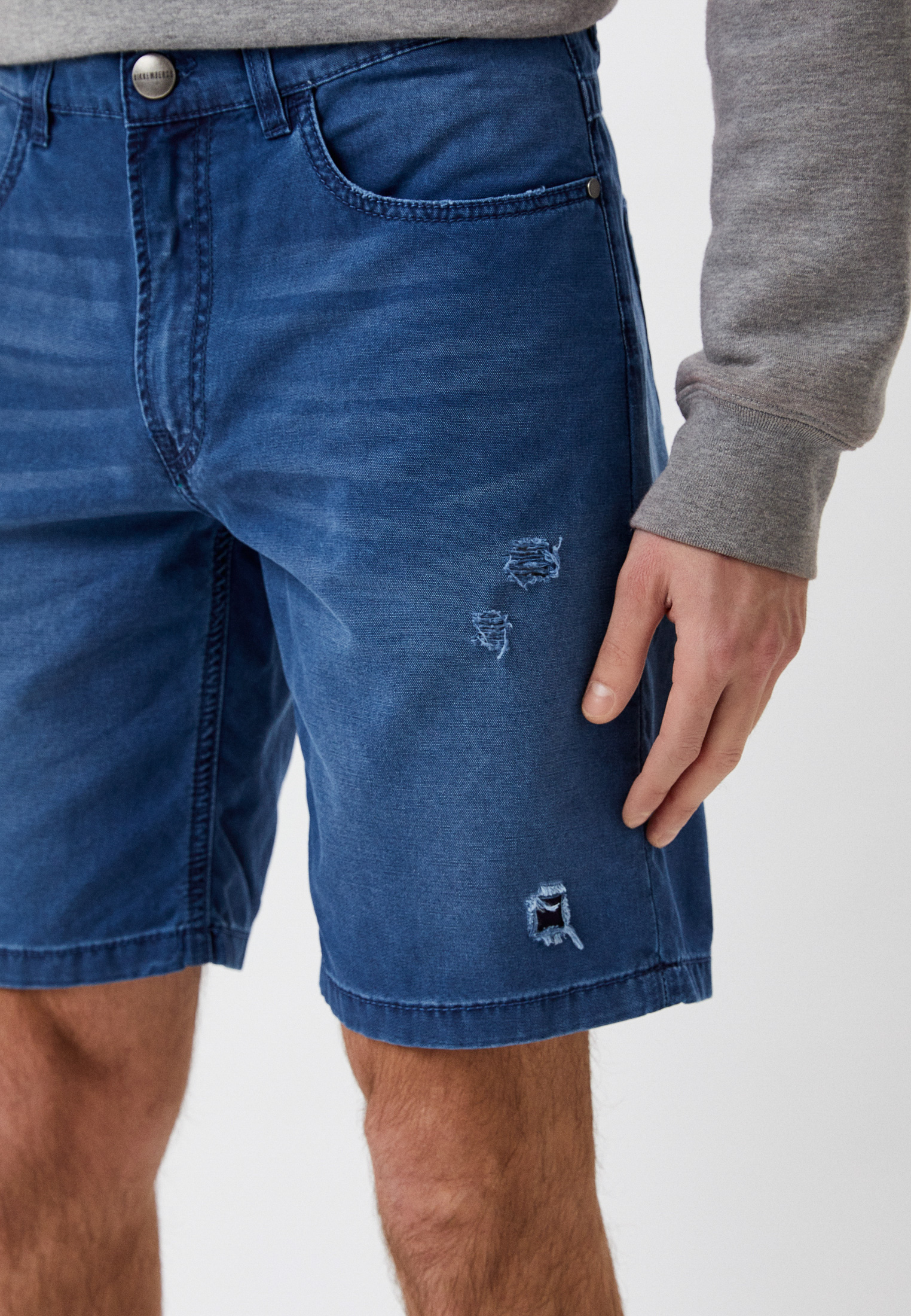 Мужские джинсовые шорты Bikkembergs (Биккембергс) C O 102 00 T 9492: изображение 4