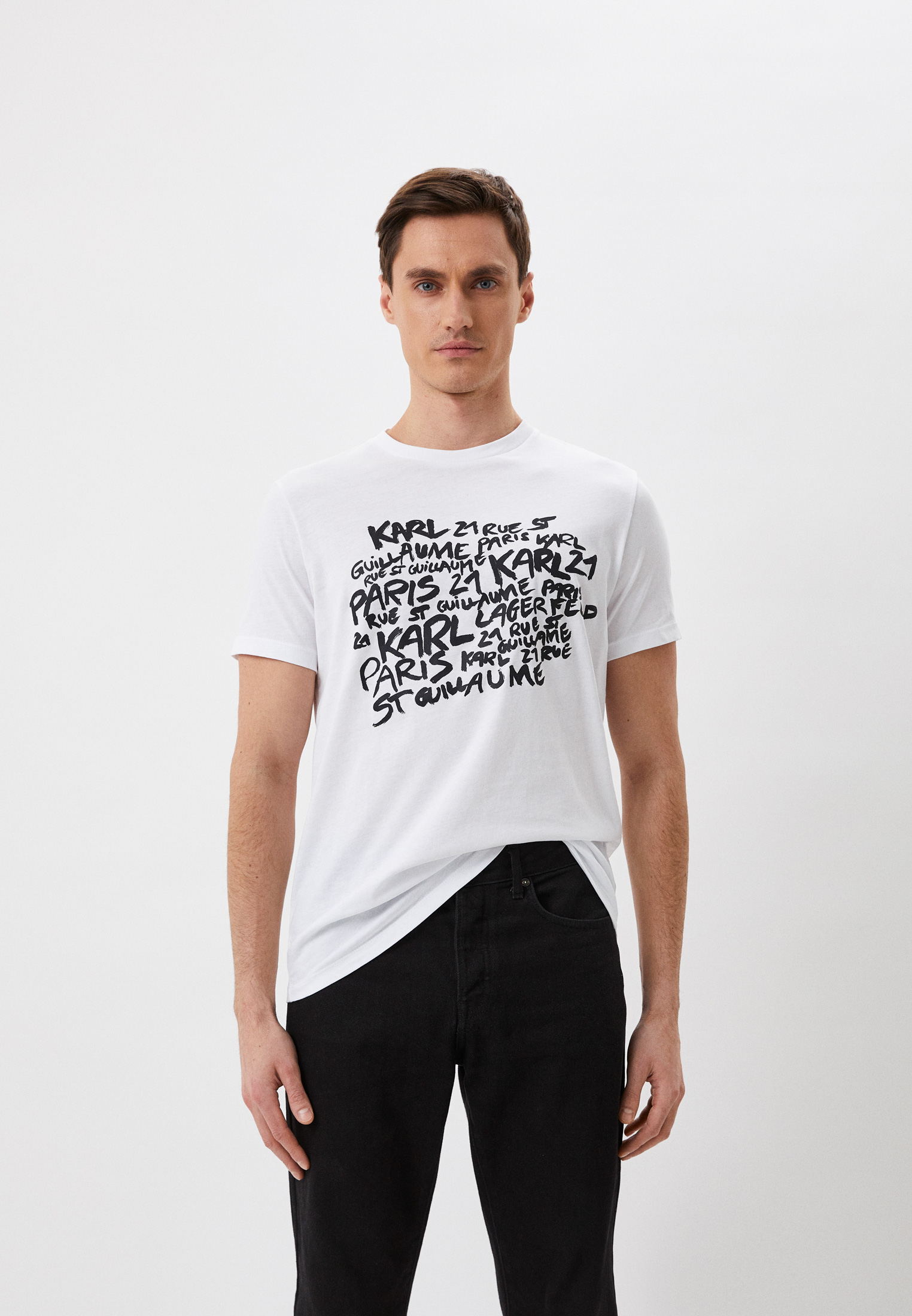 Мужская футболка Karl Lagerfeld (Карл Лагерфельд) 521224-755049: изображение 1