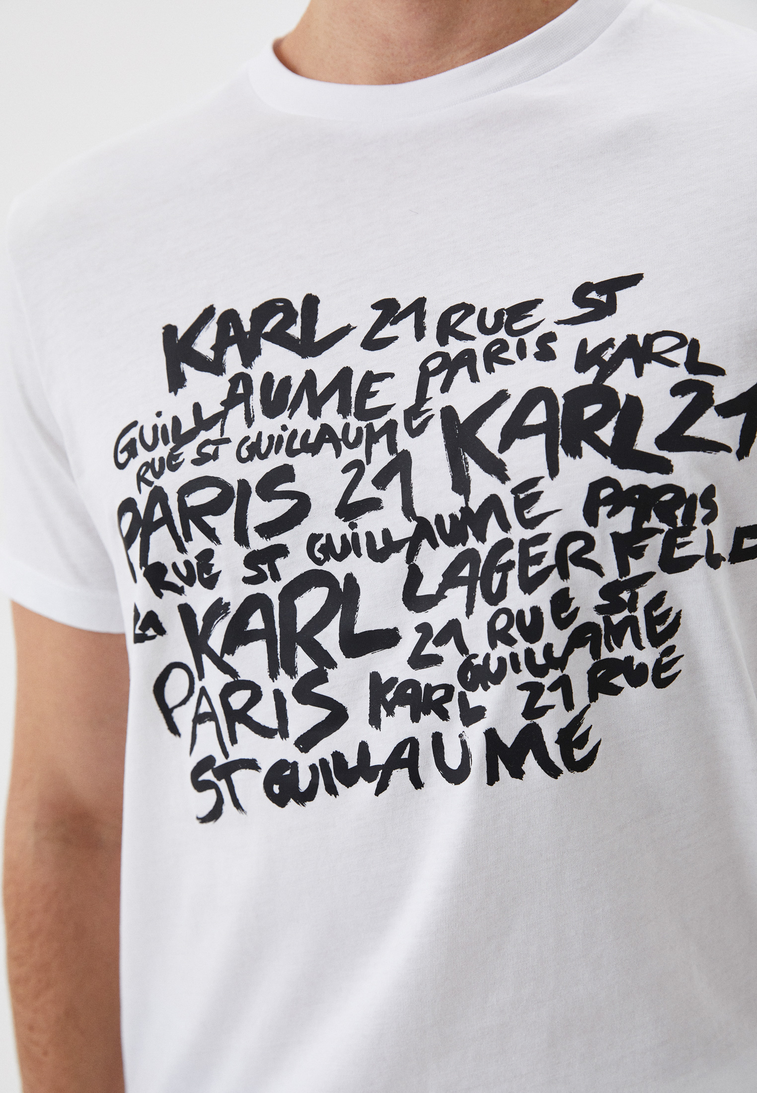 Мужская футболка Karl Lagerfeld (Карл Лагерфельд) 521224-755049: изображение 4